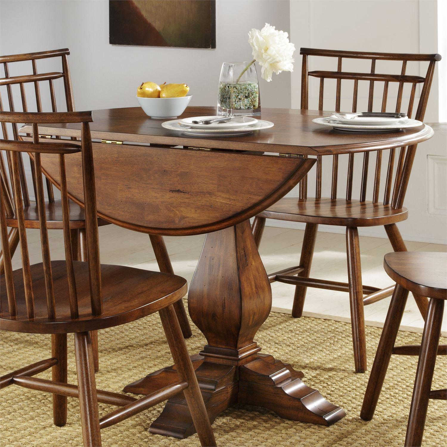 Creations Round Drop Leaf Table image