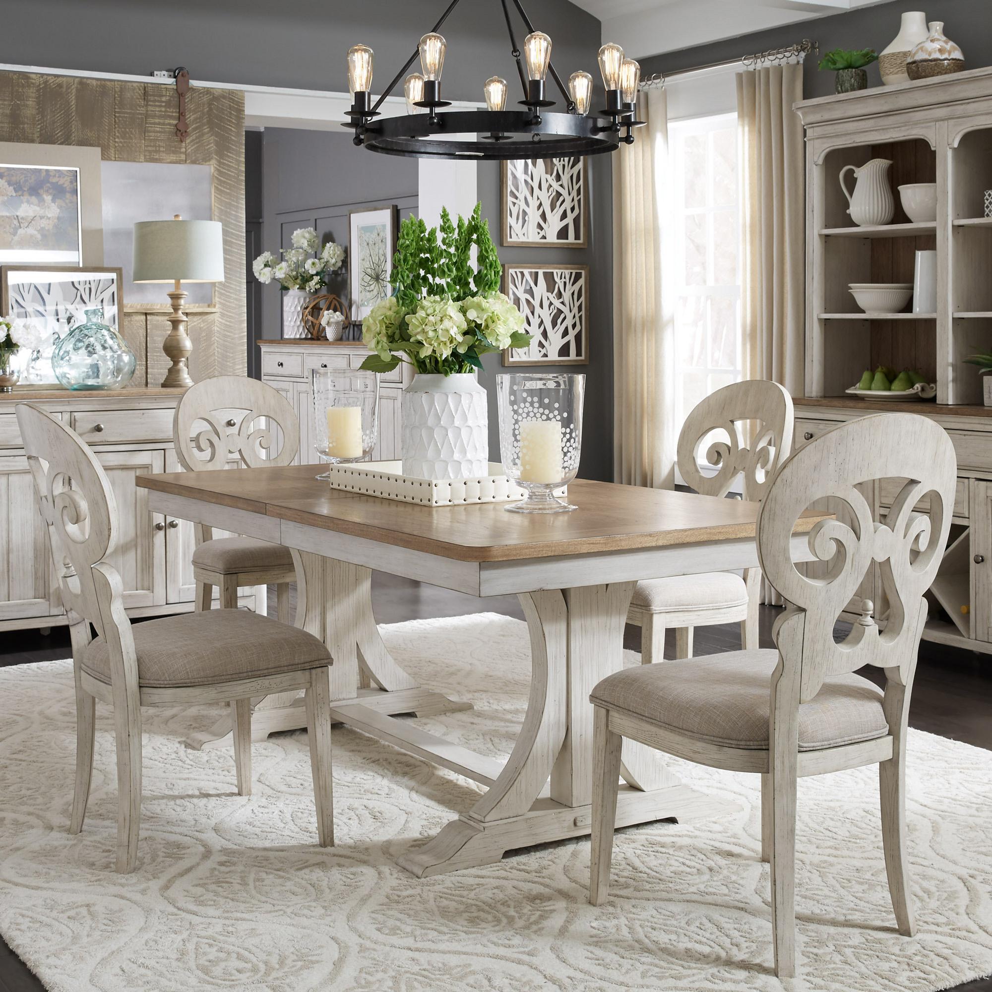 Farmhouse Reimagined Trestle Table