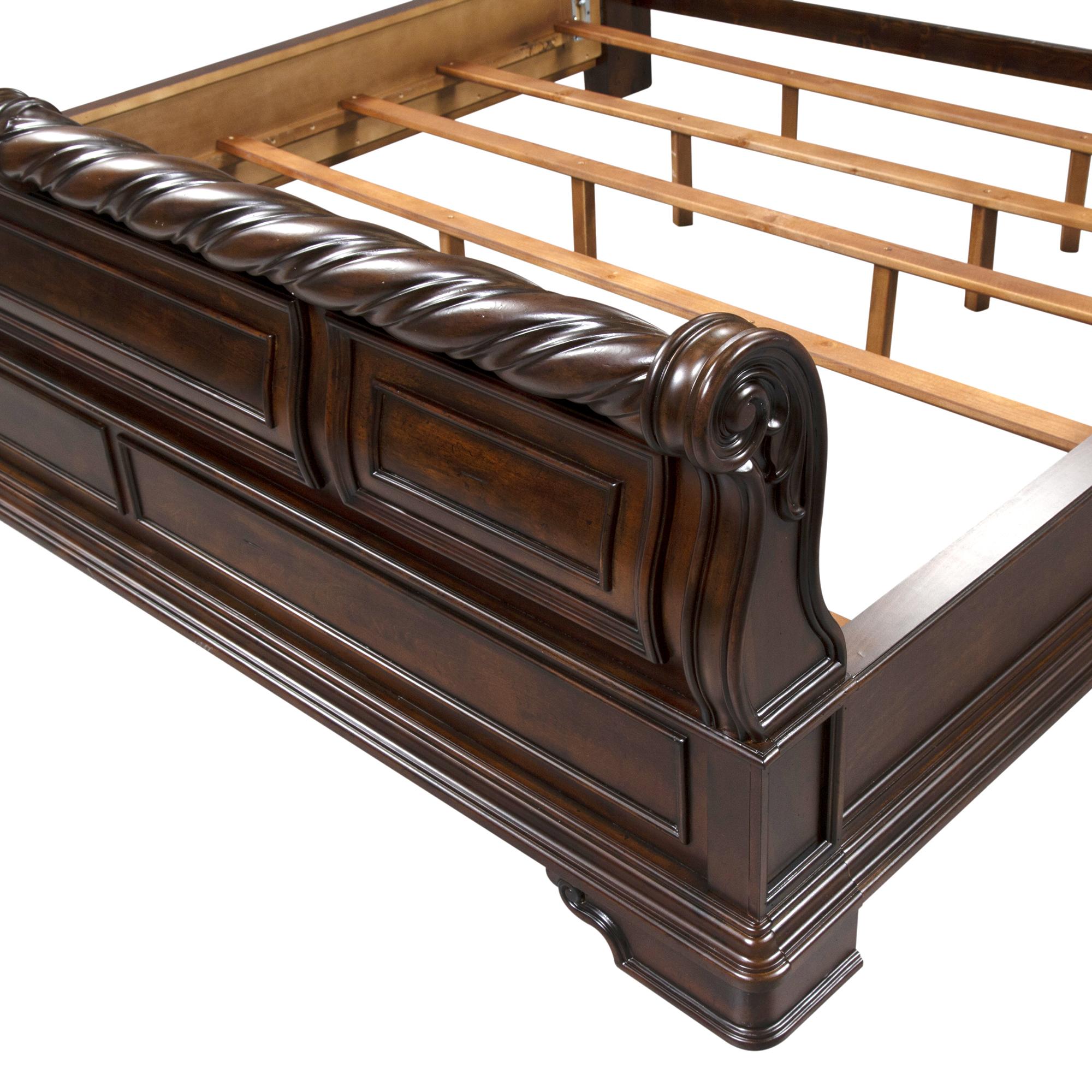Arbor Place Queen Sleigh Bed, Dresser & Mirror