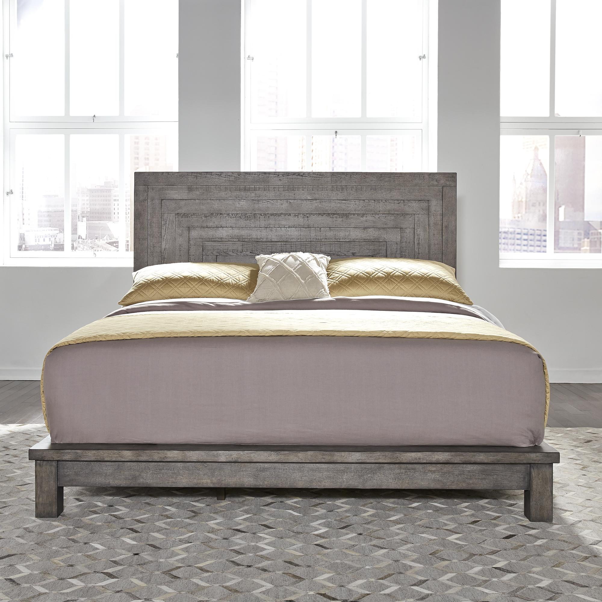 Modern Farmhouse King Platform Bed
