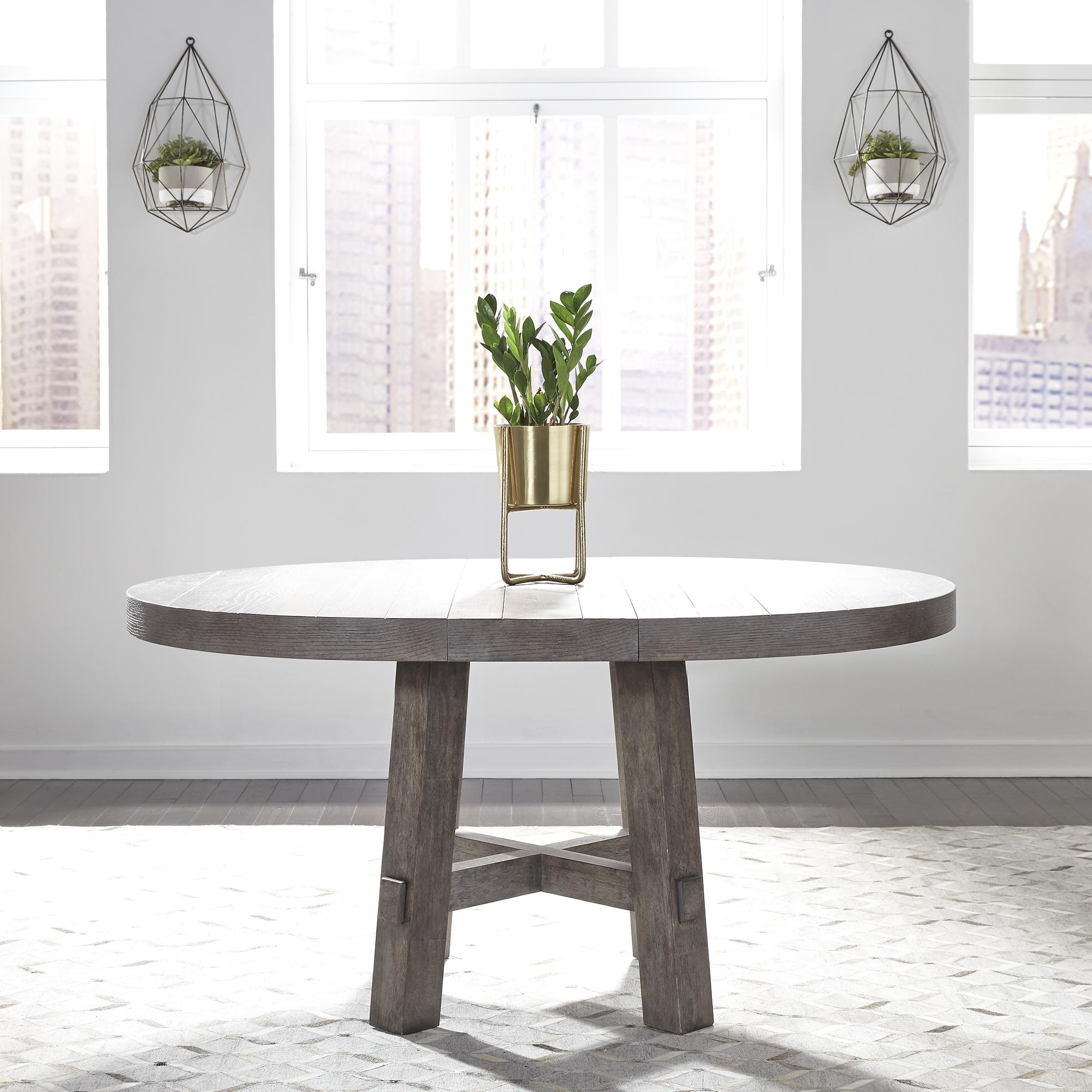 Modern Farmhouse Round Table Set