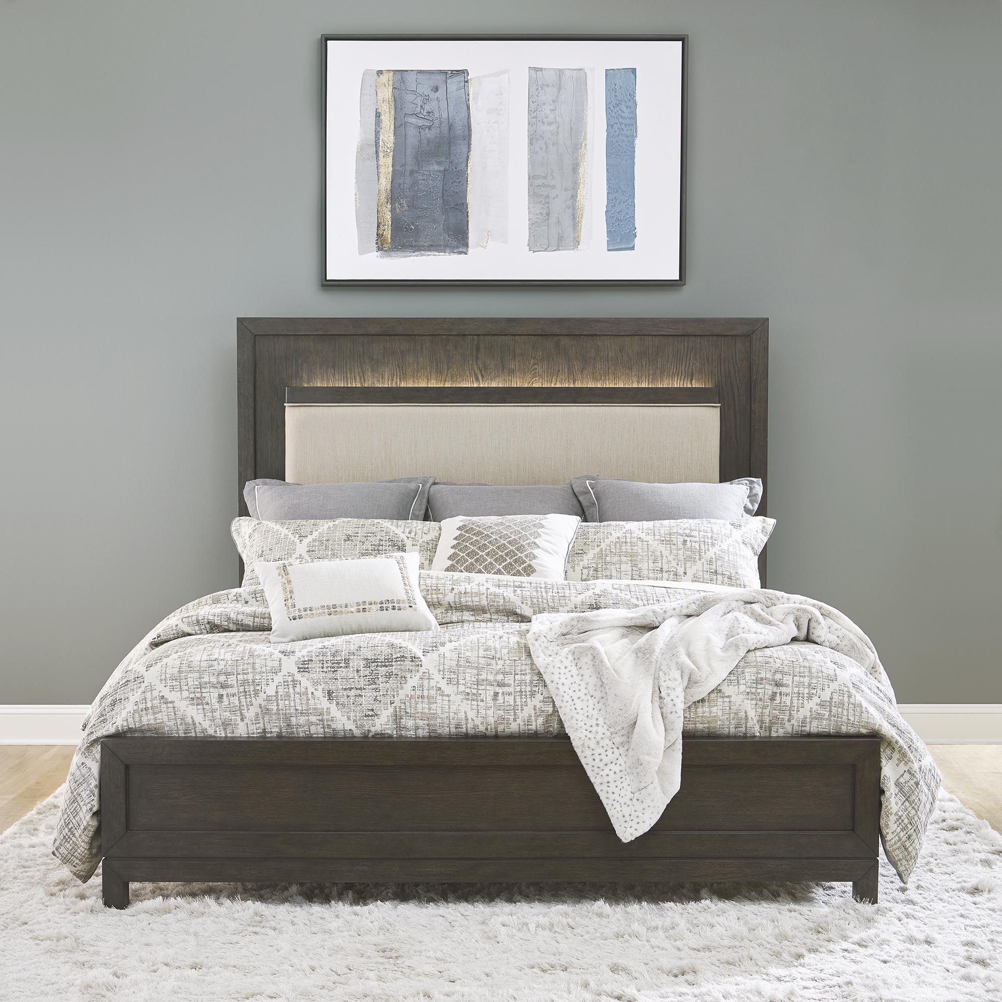 Modern Mix Queen Uph Bed