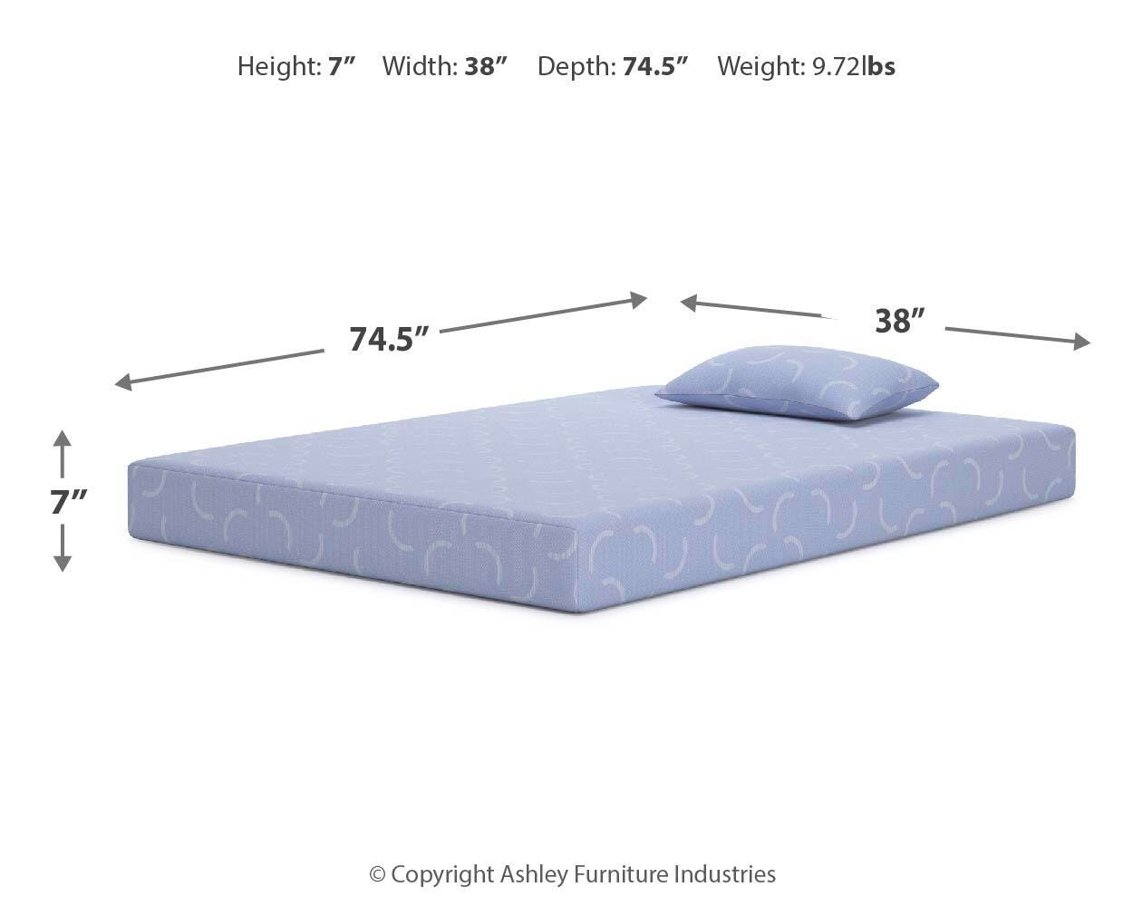 iKidz Ocean Mattress and Pillow - Luxury Home Furniture (MI)