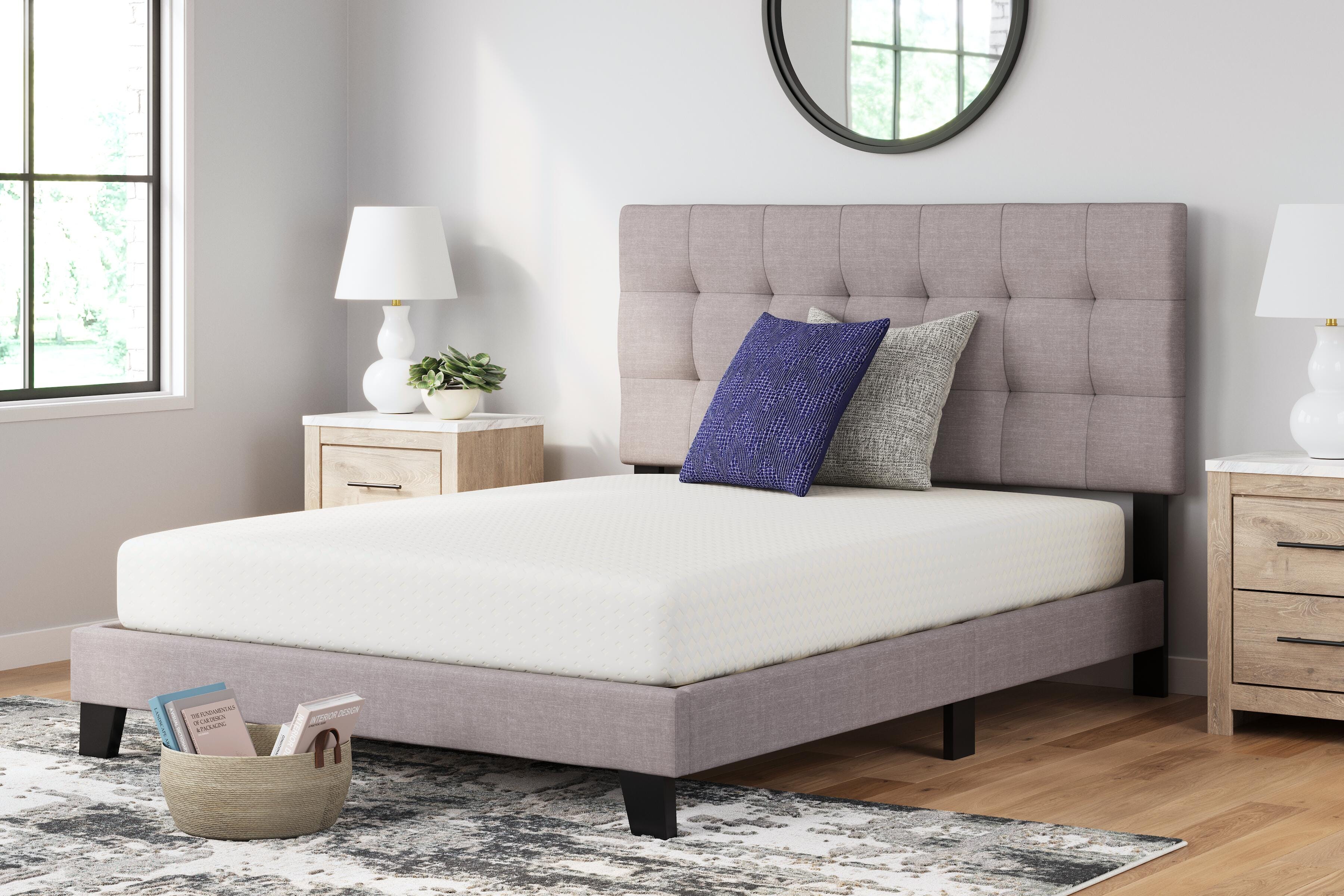 Chime 8 Inch Memory Foam Mattress in a Box - Luxury Home Furniture (MI)