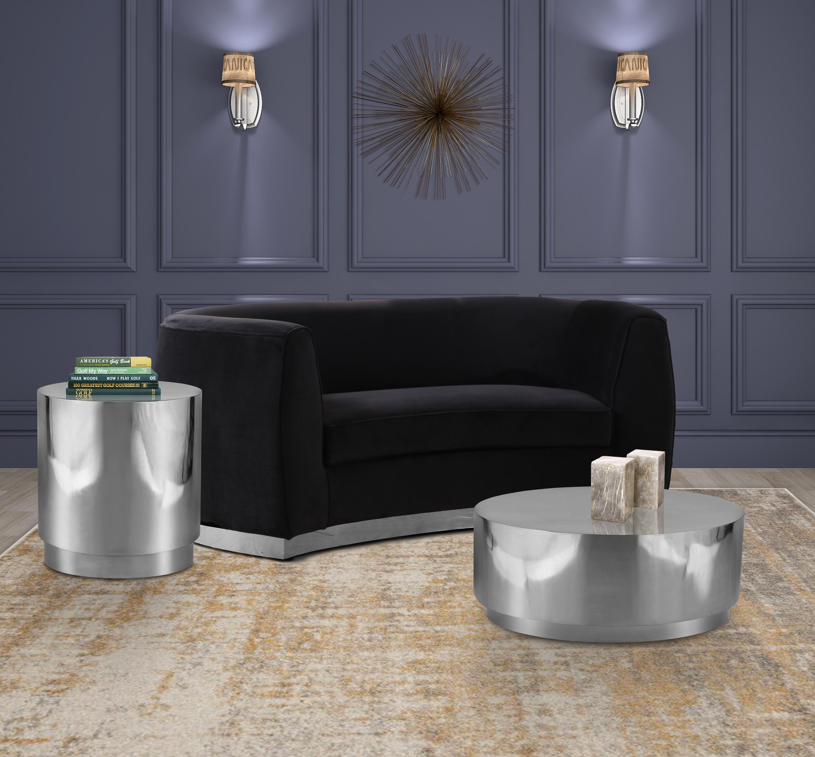 Jazzy Silver End Table - Luxury Home Furniture (MI)