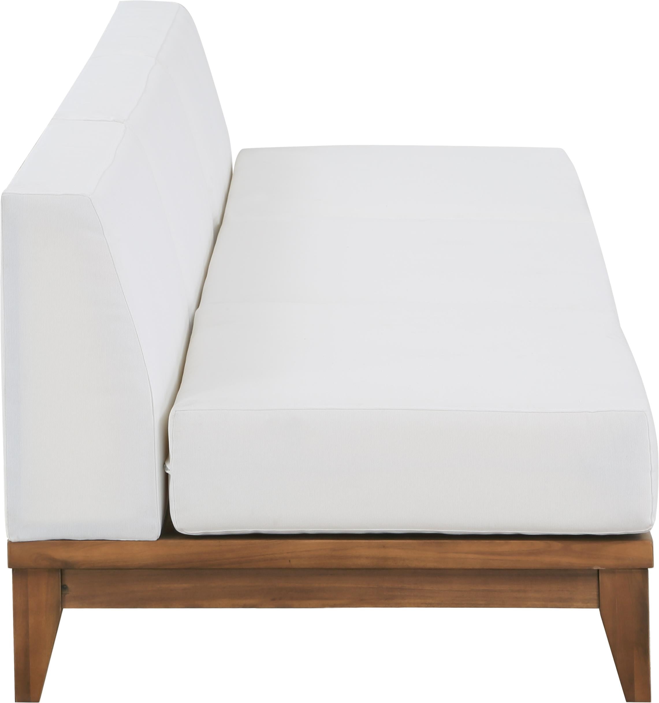 Rio Off White Waterproof Fabric Outdoor Patio Modular Sofa - Luxury Home Furniture (MI)