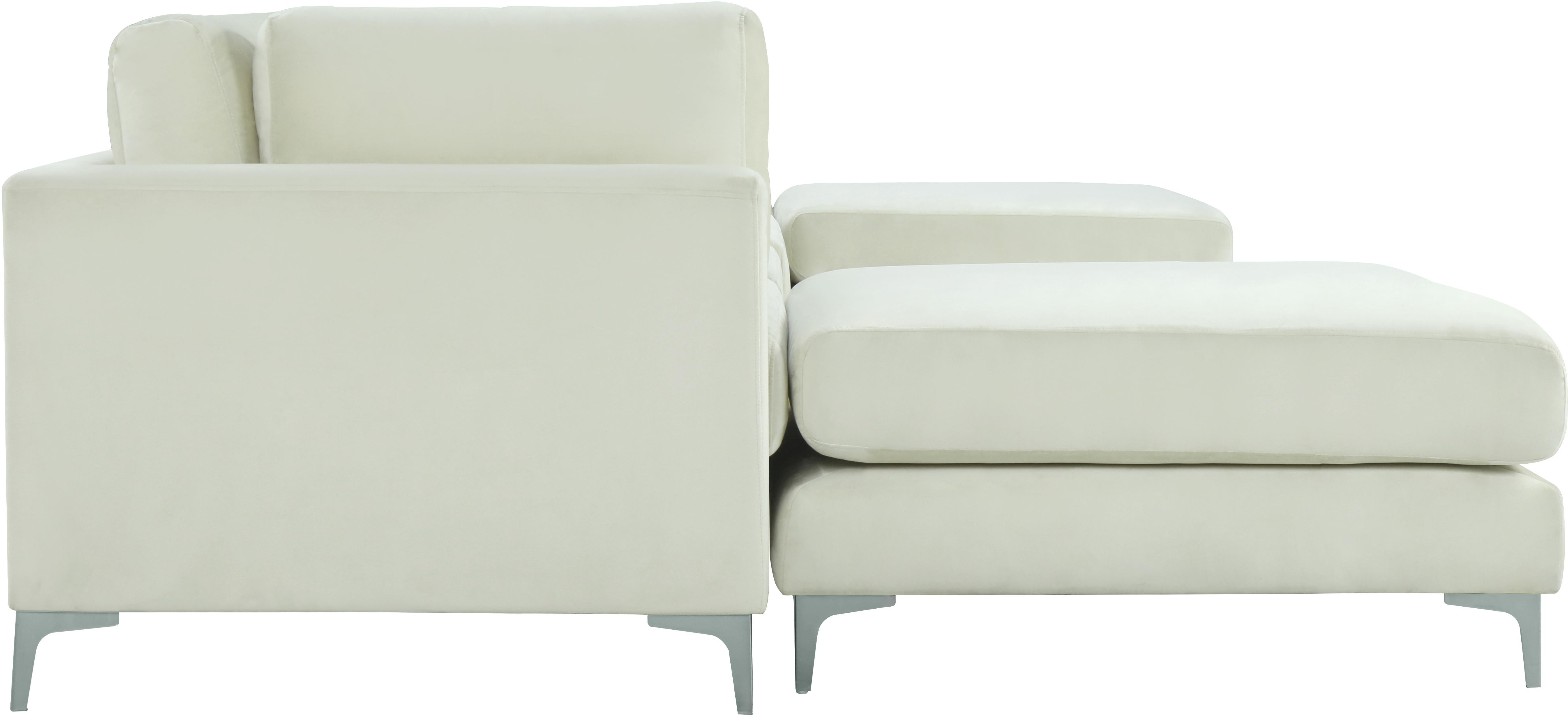 Julia Cream Velvet Modular Sectional (6 Boxes) - Luxury Home Furniture (MI)