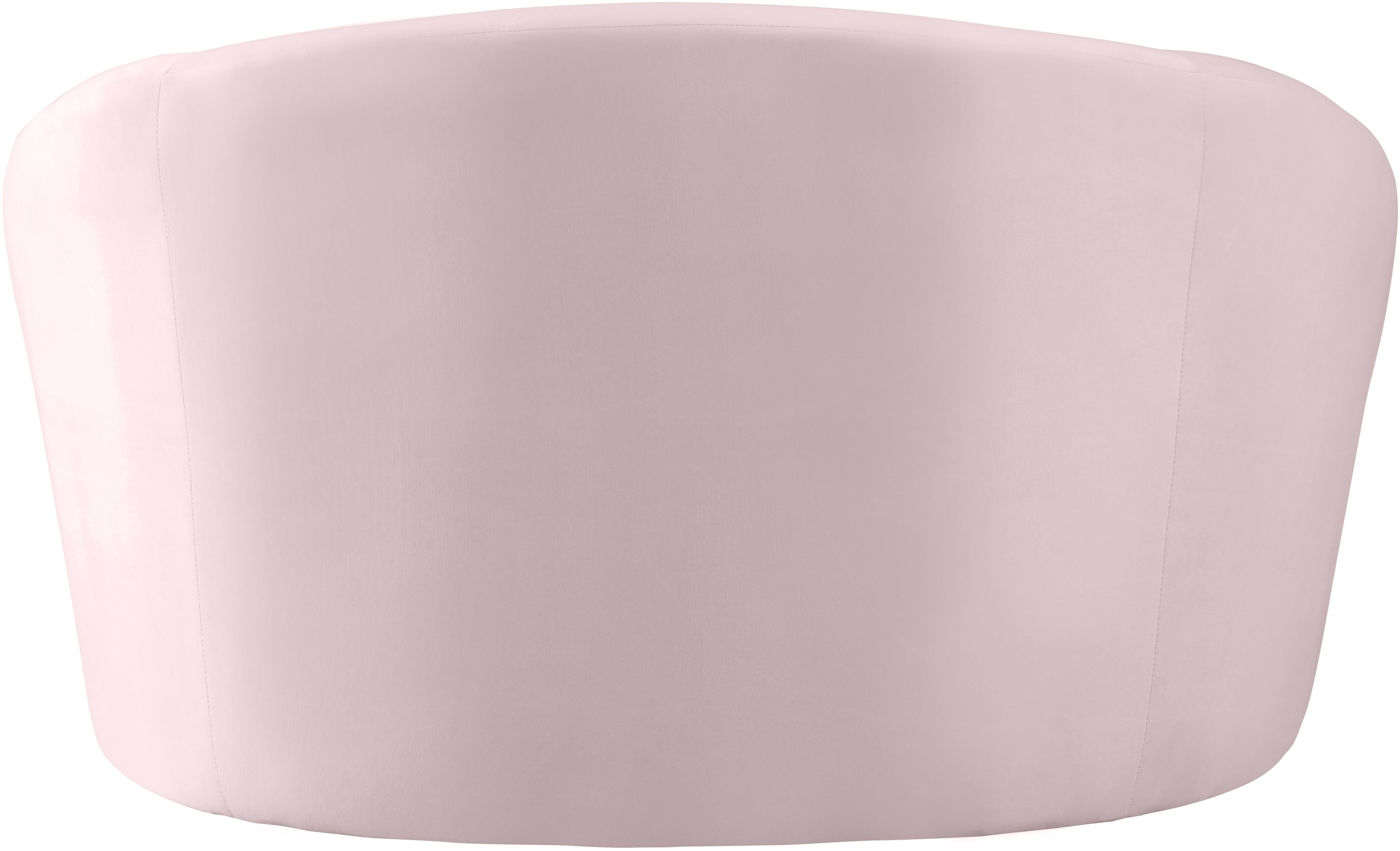 Riley Pink Velvet Chair - Luxury Home Furniture (MI)