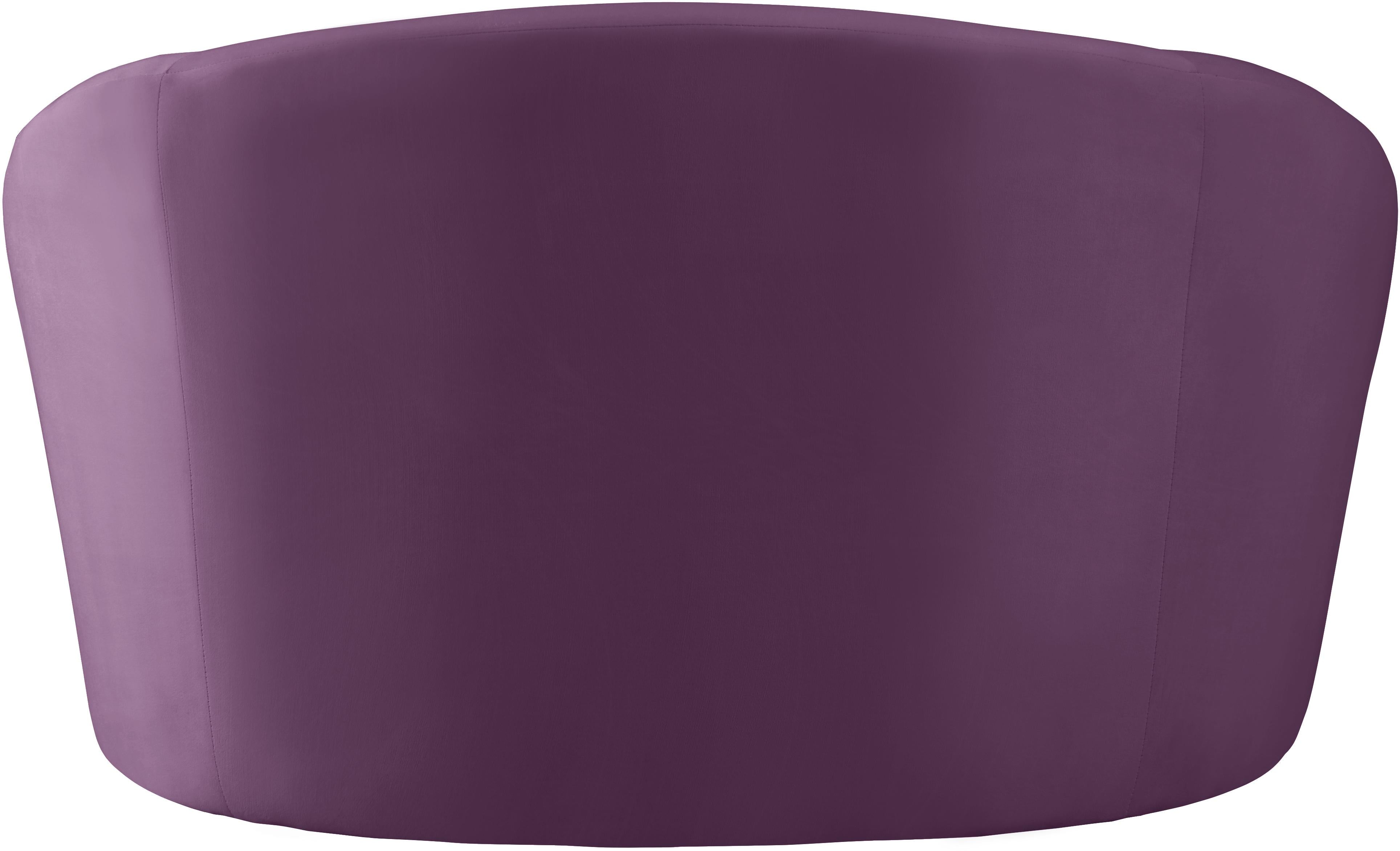 Riley Purple Velvet Chair - Luxury Home Furniture (MI)