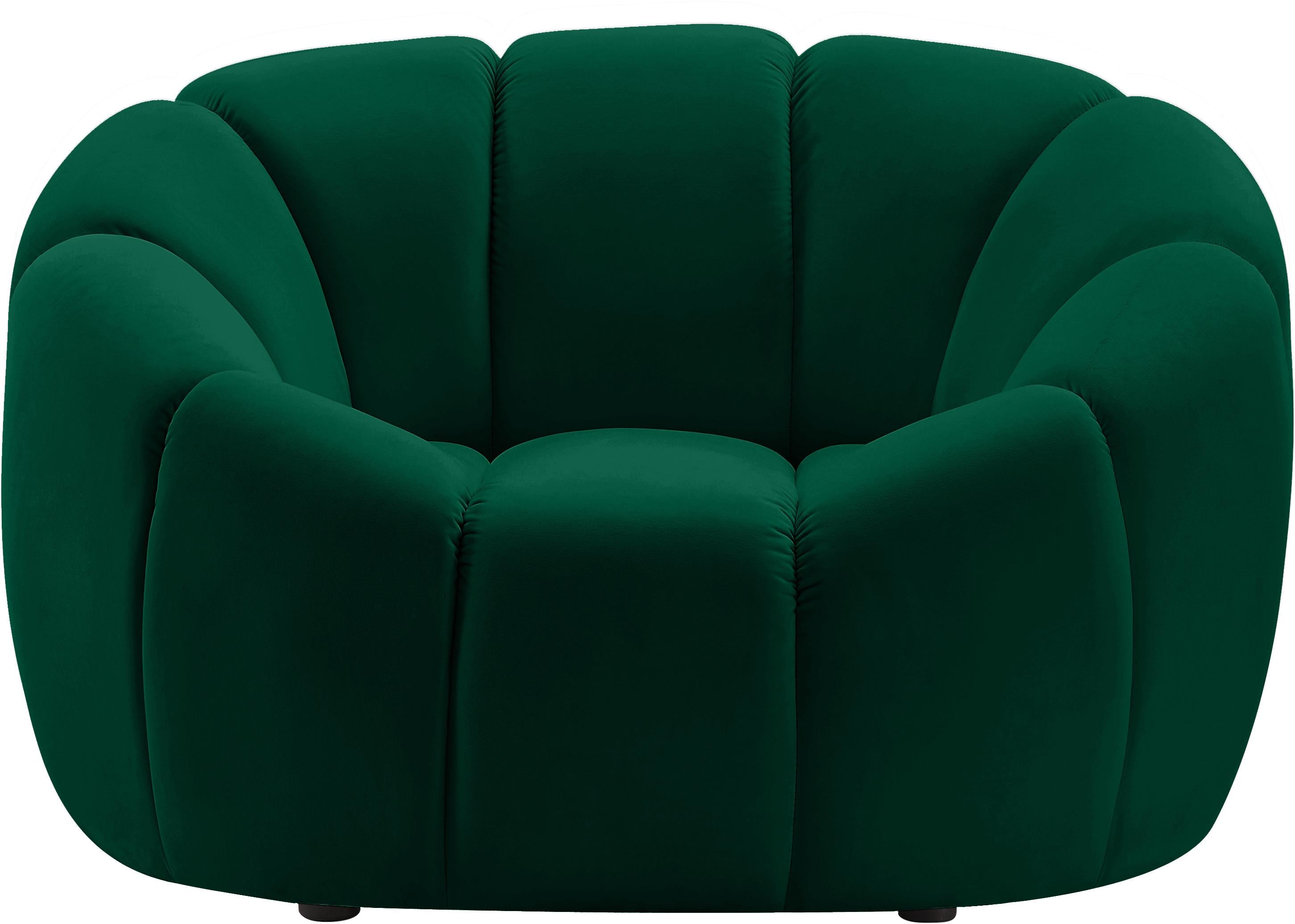 Elijah Green Velvet Chair - Luxury Home Furniture (MI)