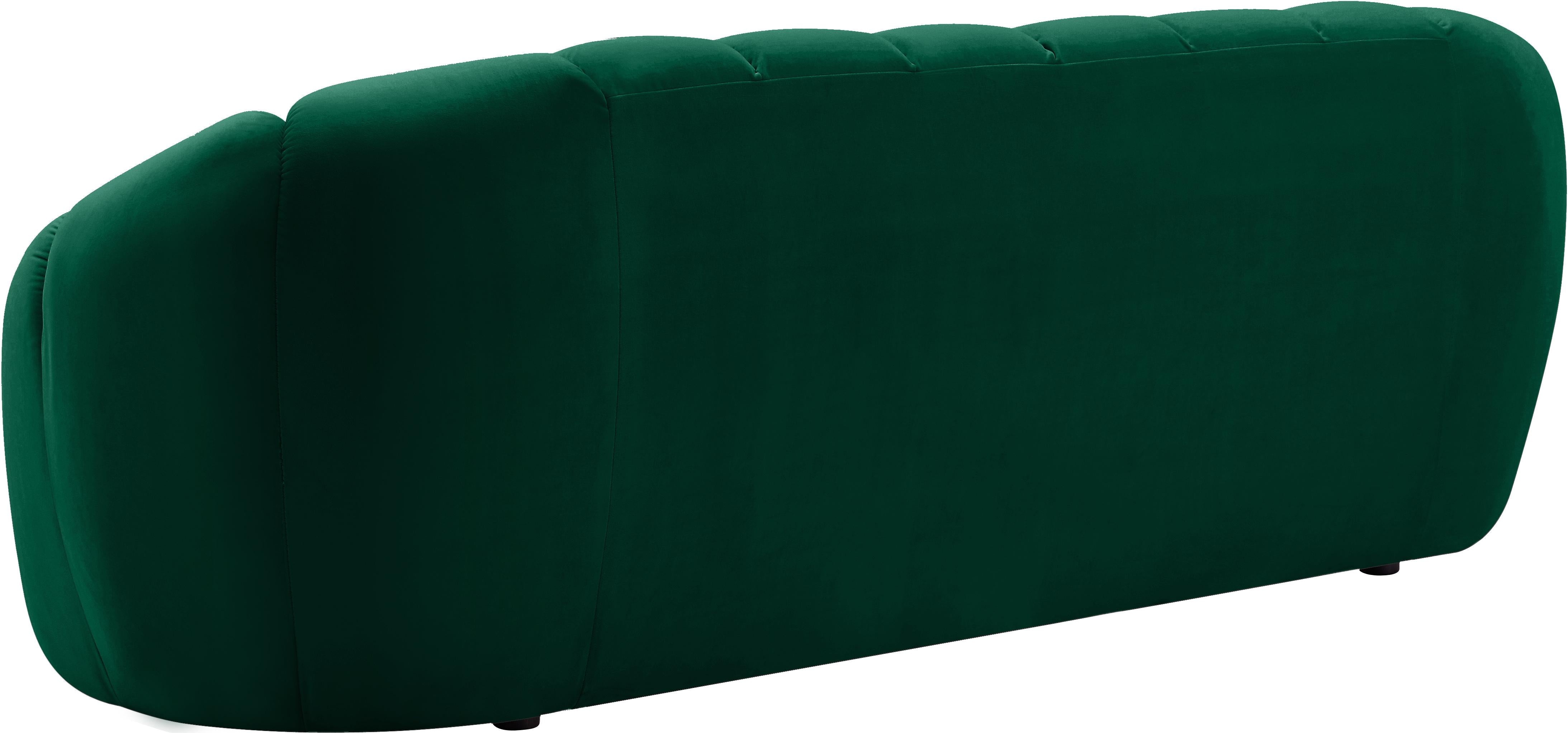 Elijah Green Velvet Sofa - Luxury Home Furniture (MI)