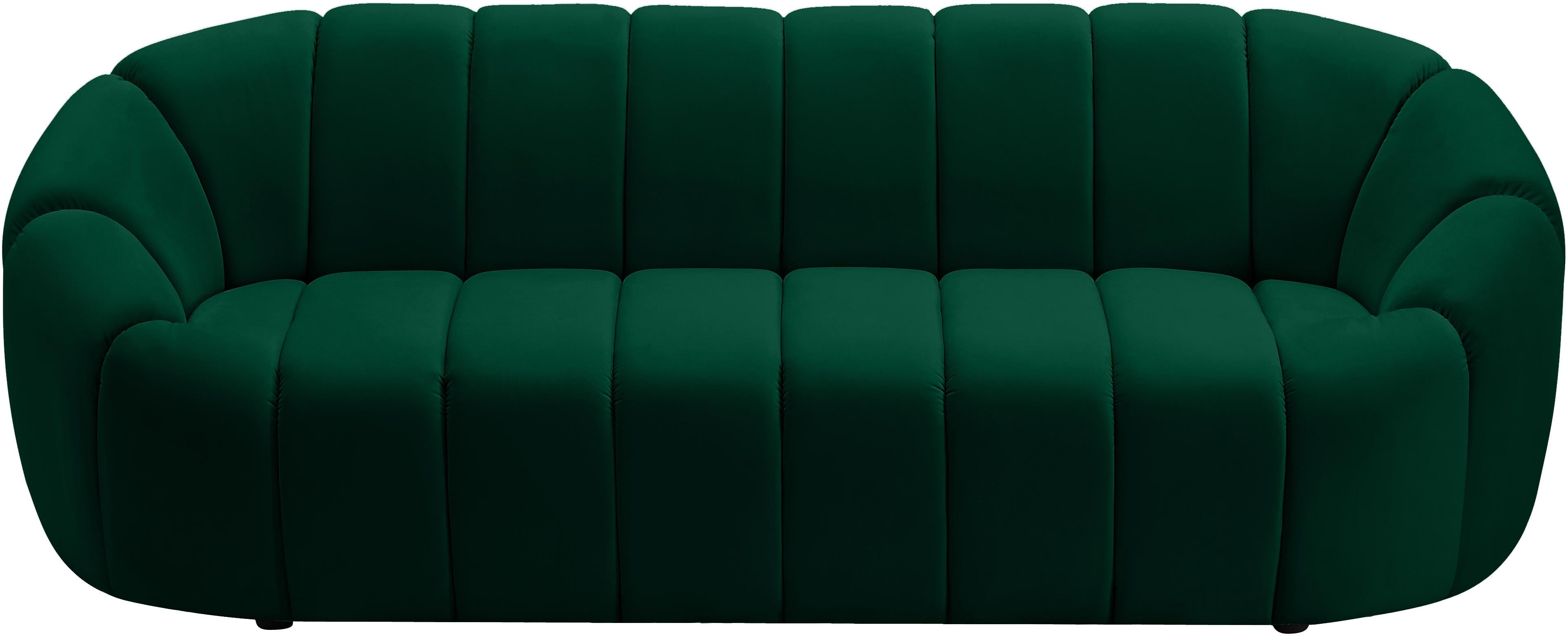 Elijah Green Velvet Sofa - Luxury Home Furniture (MI)