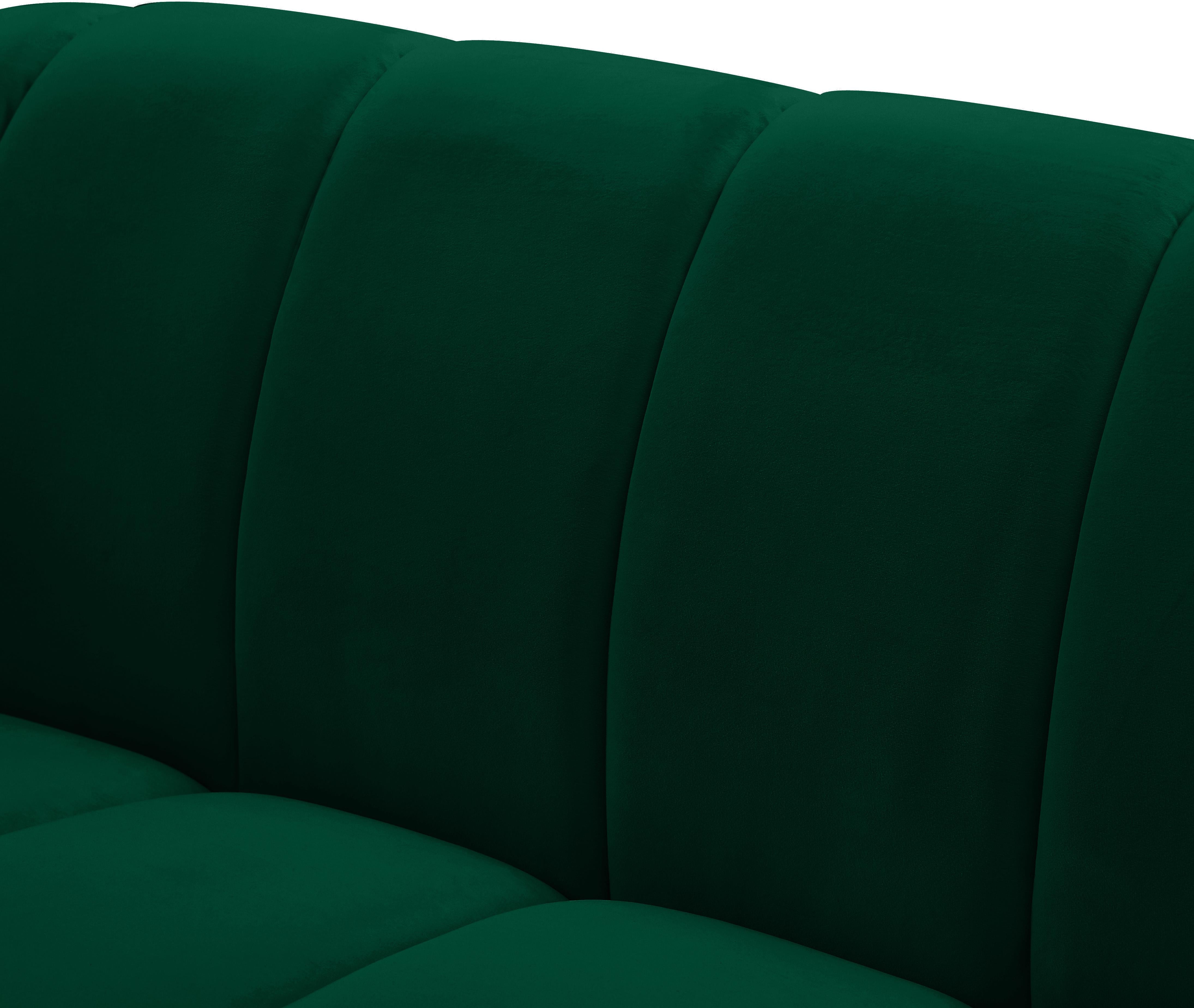 Elijah Green Velvet Sofa - Luxury Home Furniture (MI)