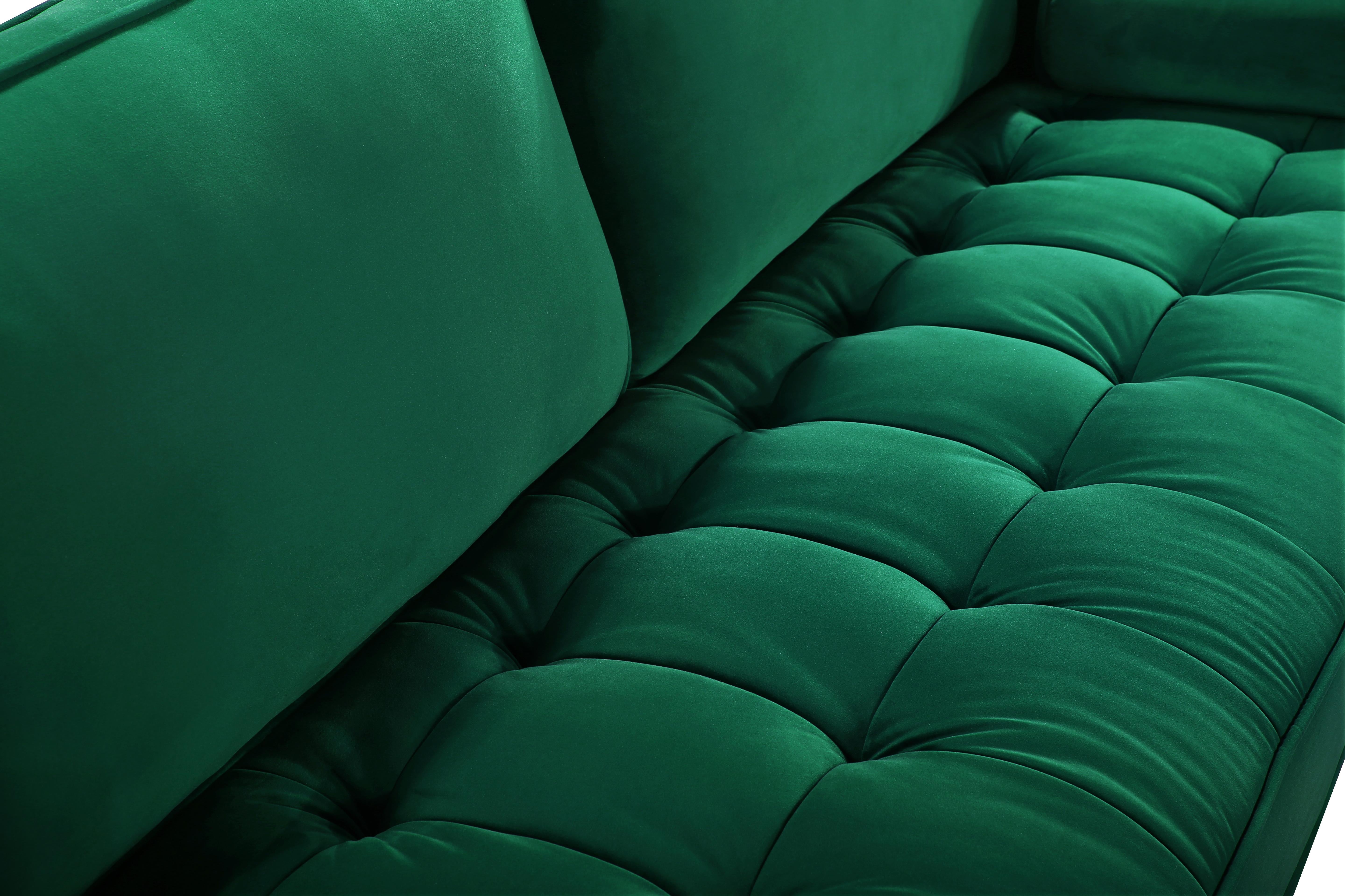 Emily Green Velvet Sofa - Luxury Home Furniture (MI)
