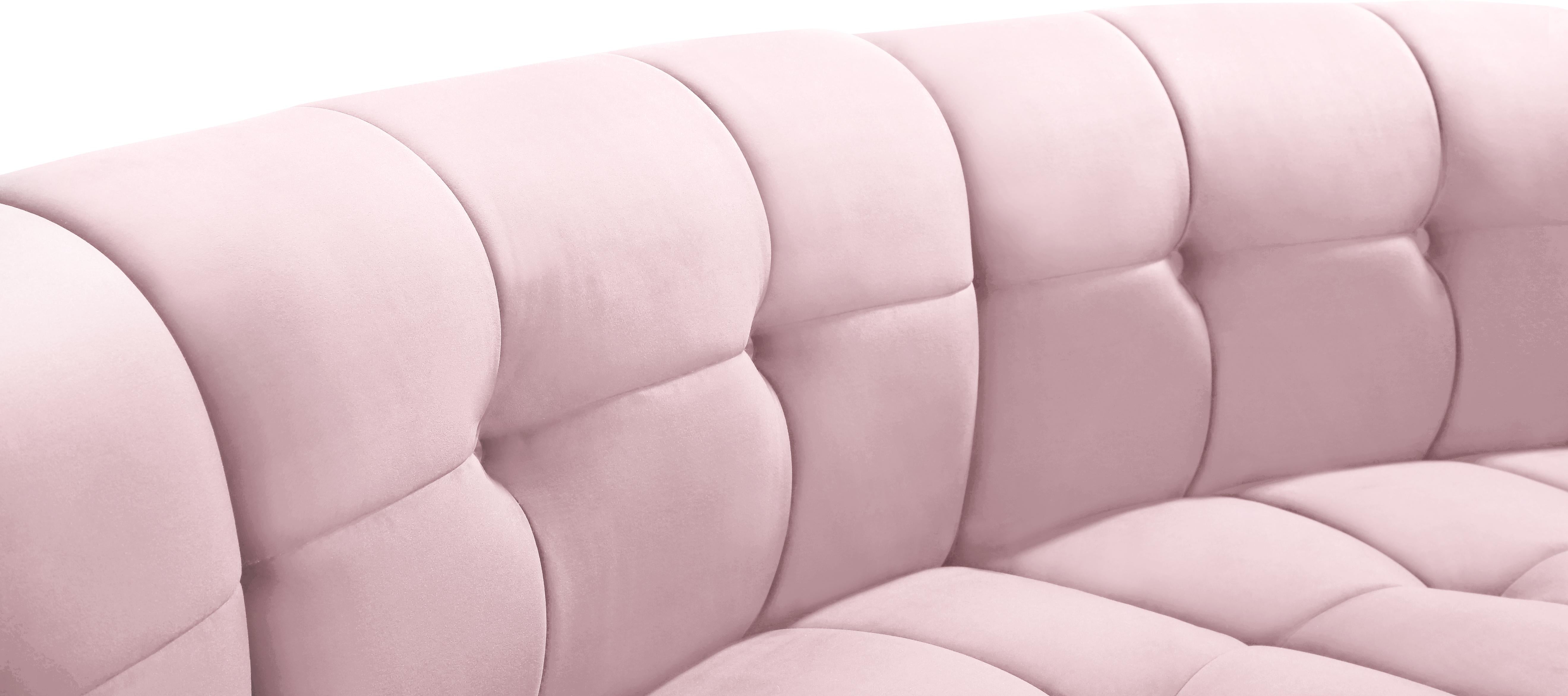 Limitless Pink Velvet 13pc. Modular Sectional - Luxury Home Furniture (MI)