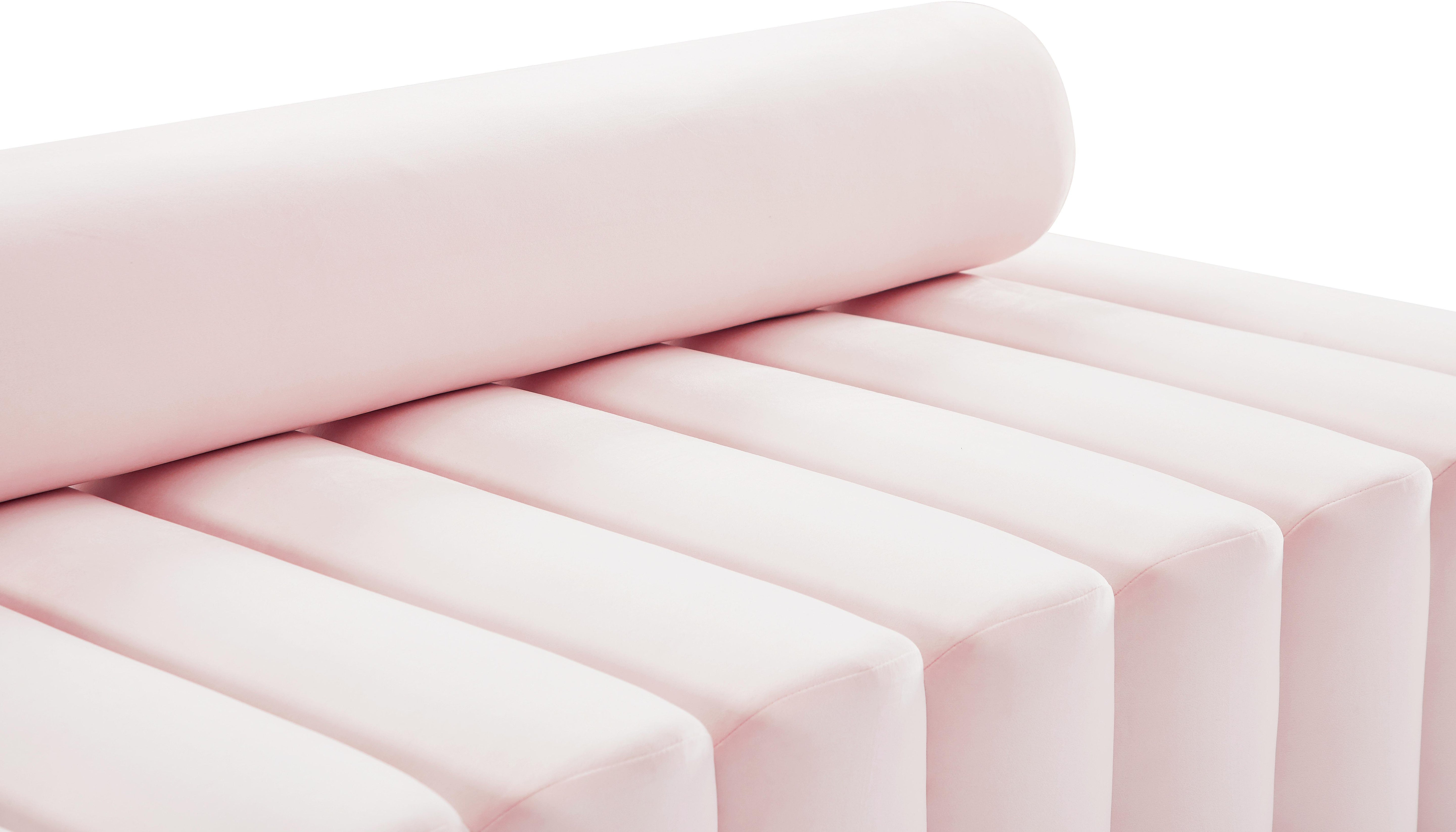Melody Pink Velvet Chair - Luxury Home Furniture (MI)