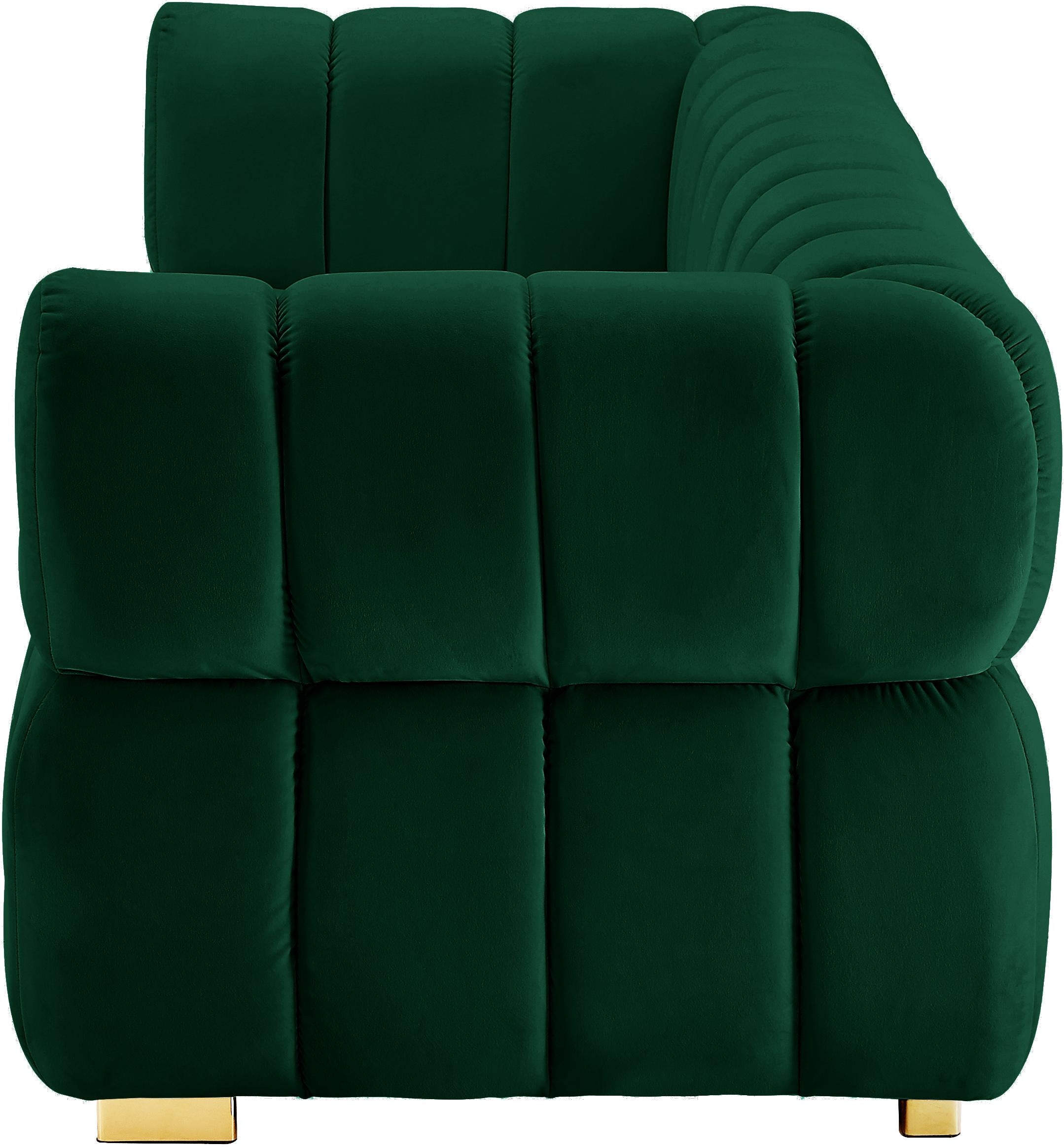 Gwen Green Velvet Sofa - Luxury Home Furniture (MI)