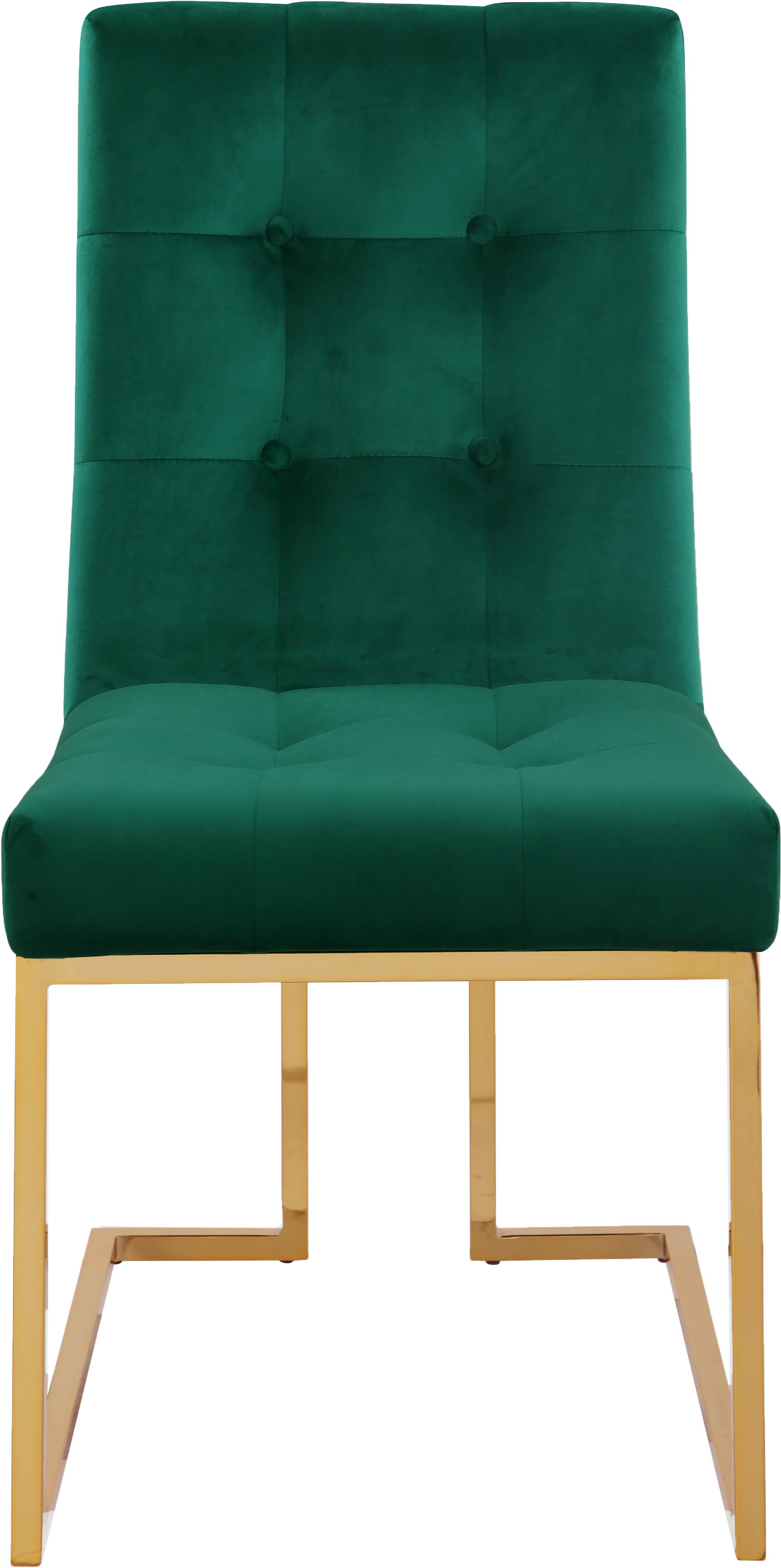 Pierre Green Velvet Dining Chair - Luxury Home Furniture (MI)