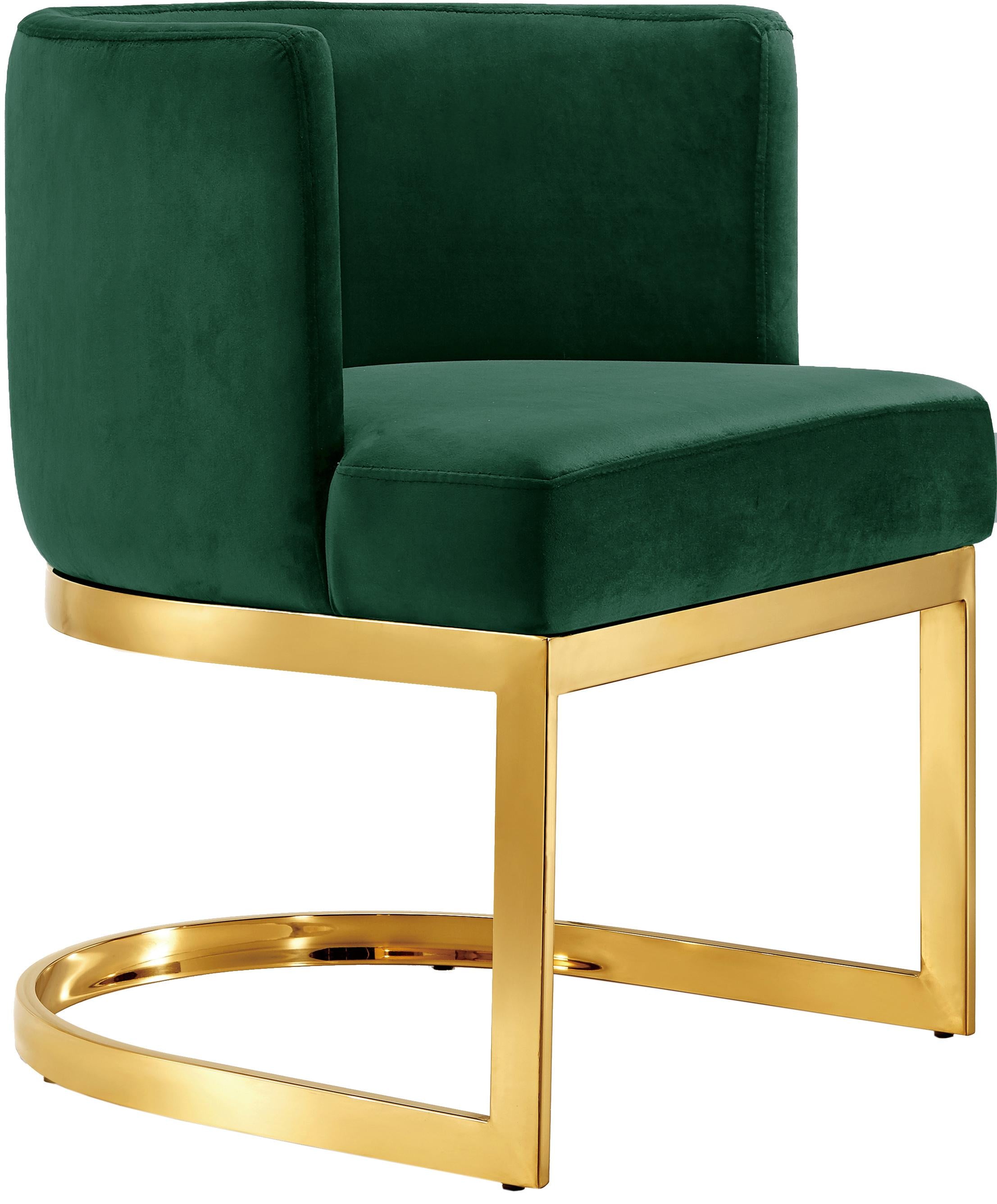 Gianna Green Velvet Dining Chair - Luxury Home Furniture (MI)