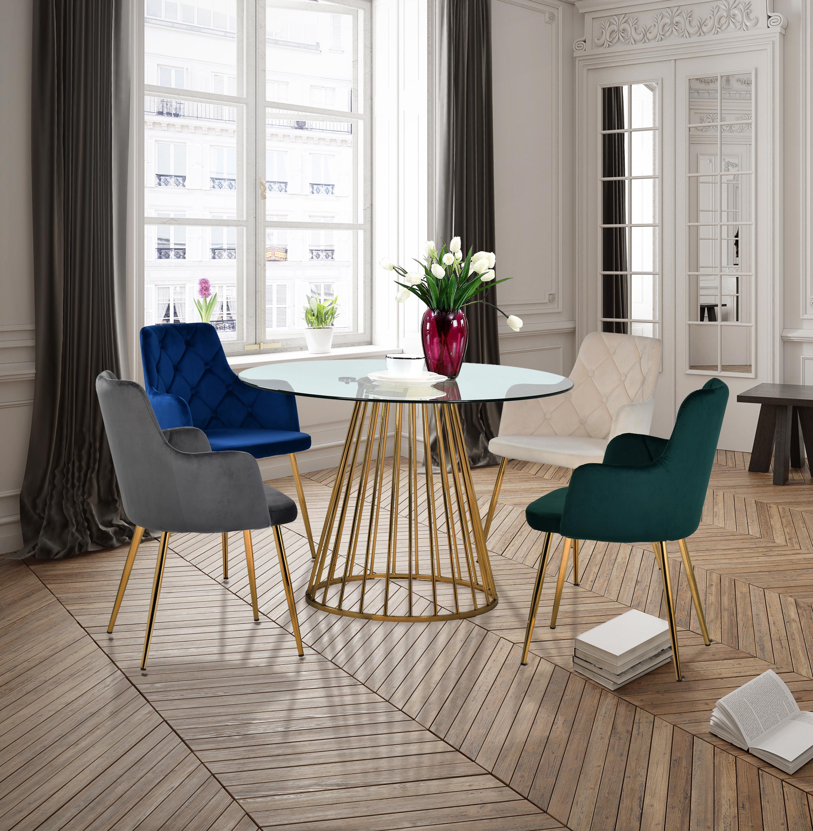 Gio Gold Dining Table - Luxury Home Furniture (MI)