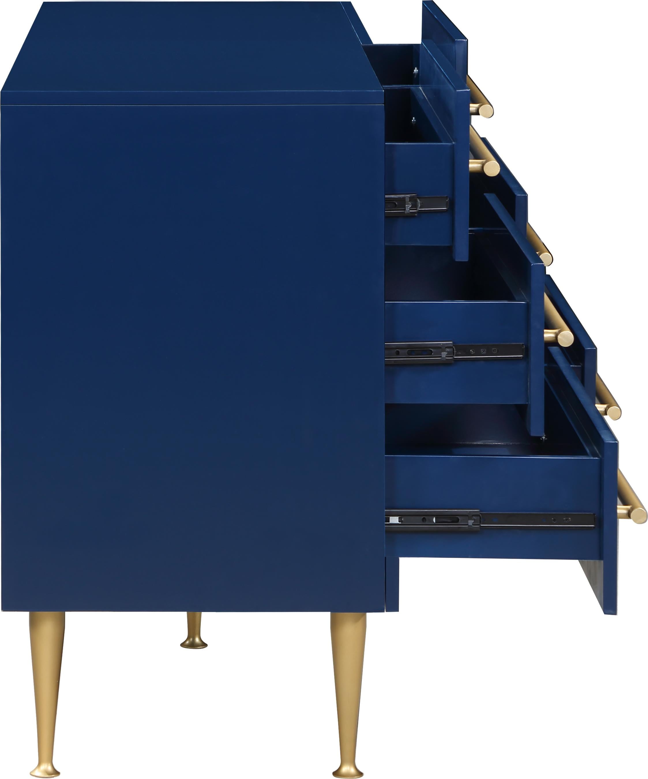 Marisol Navy Dresser - Luxury Home Furniture (MI)