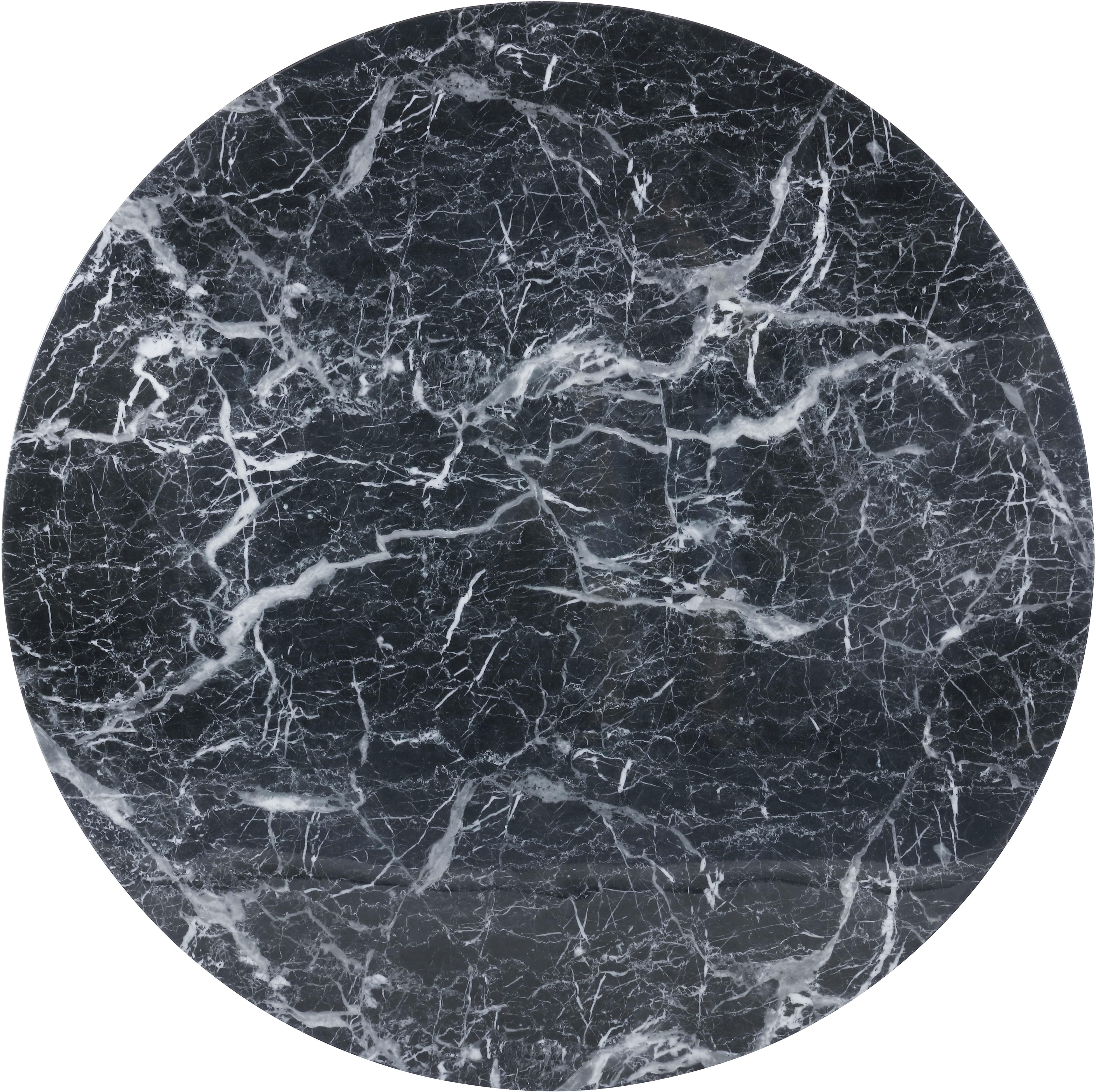 Omni Black Faux Marble Dining Table - Luxury Home Furniture (MI)