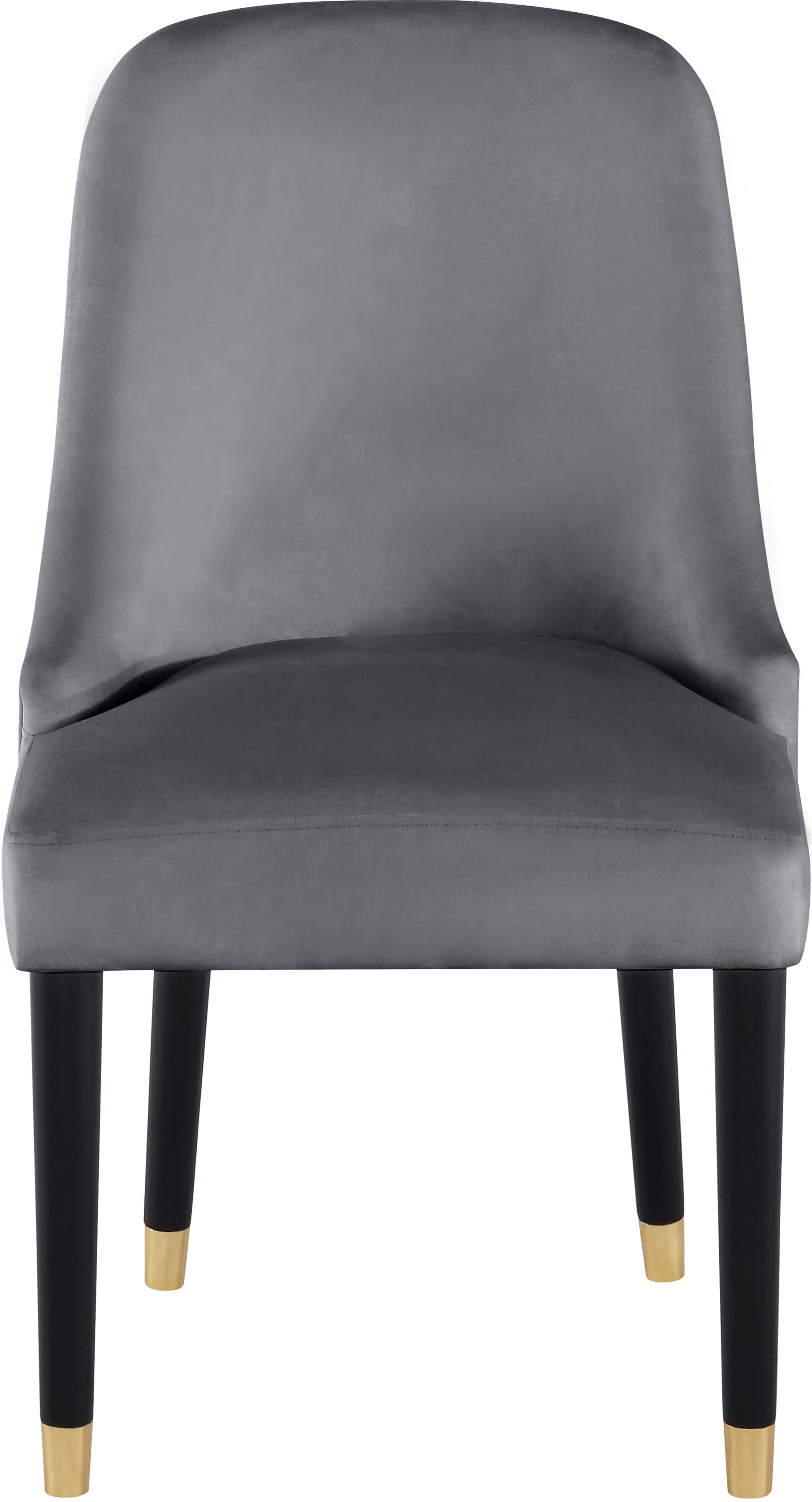 Omni Grey Velvet Dining Chair - Luxury Home Furniture (MI)