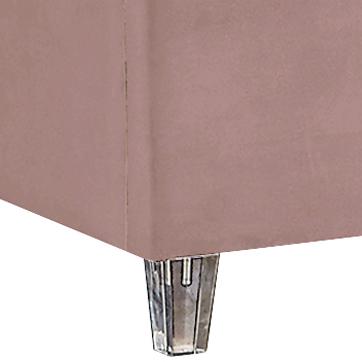 Candace Pink Velvet King Bed - Luxury Home Furniture (MI)
