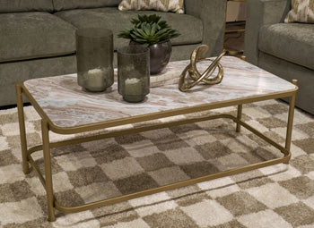 Manor Stone Coffee Table - Luxury Home Furniture (MI)