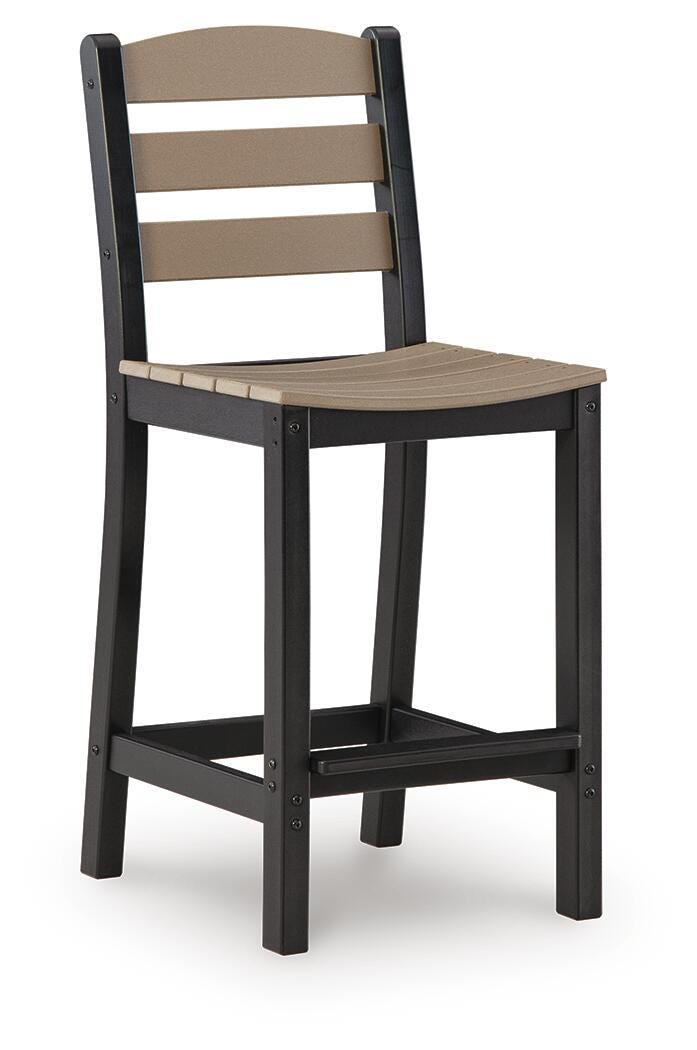 Shoreline Beach Outdoor Counter Table and 2 Barstools - Luxury Home Furniture (MI)