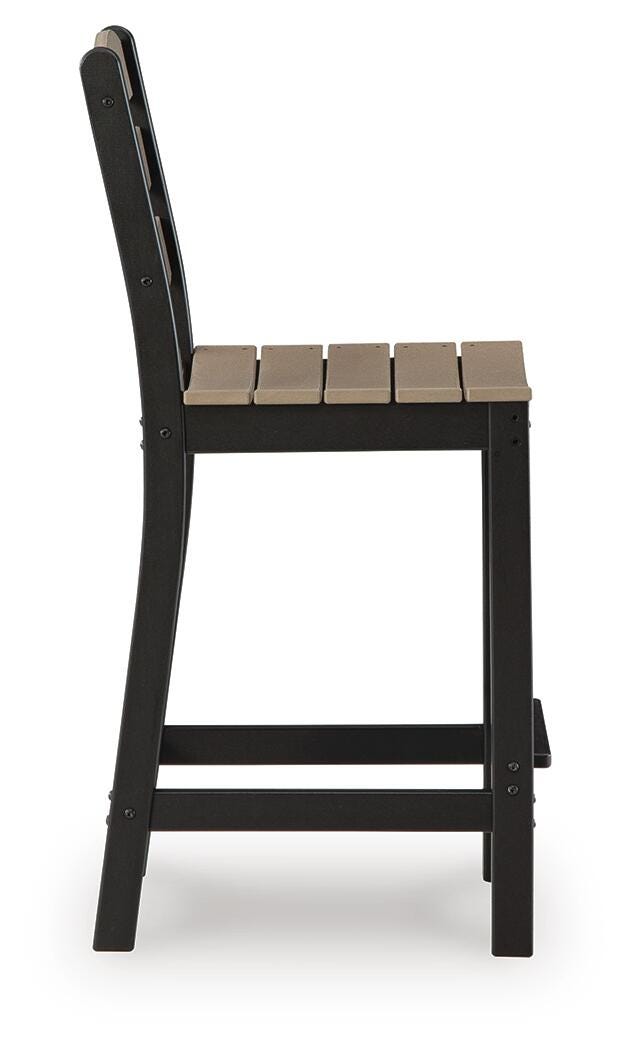 Shoreline Beach Outdoor Counter Table and 2 Barstools - Luxury Home Furniture (MI)