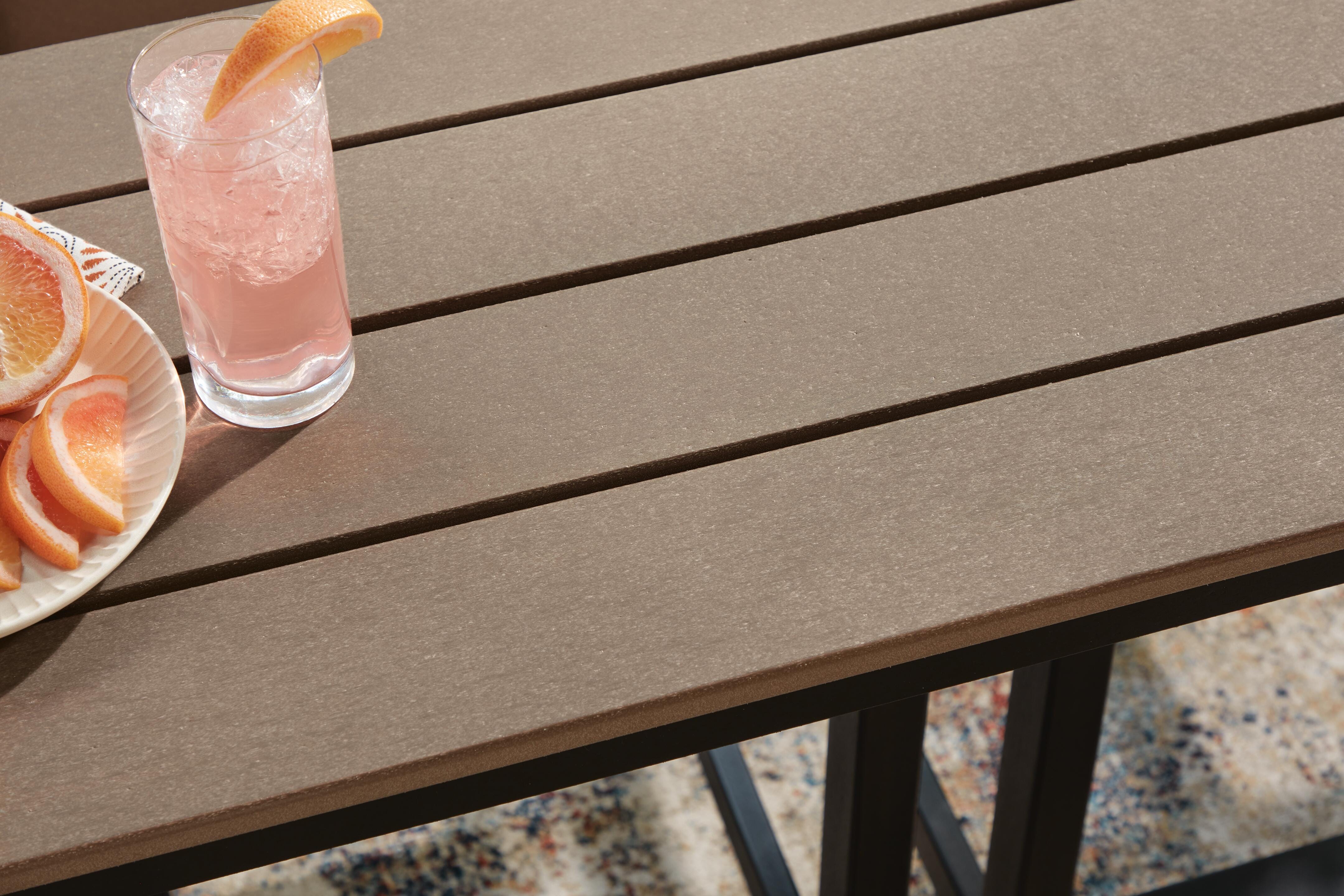 Shoreline Beach Outdoor Counter Table and 2 Barstools - Luxury Home Furniture (MI)