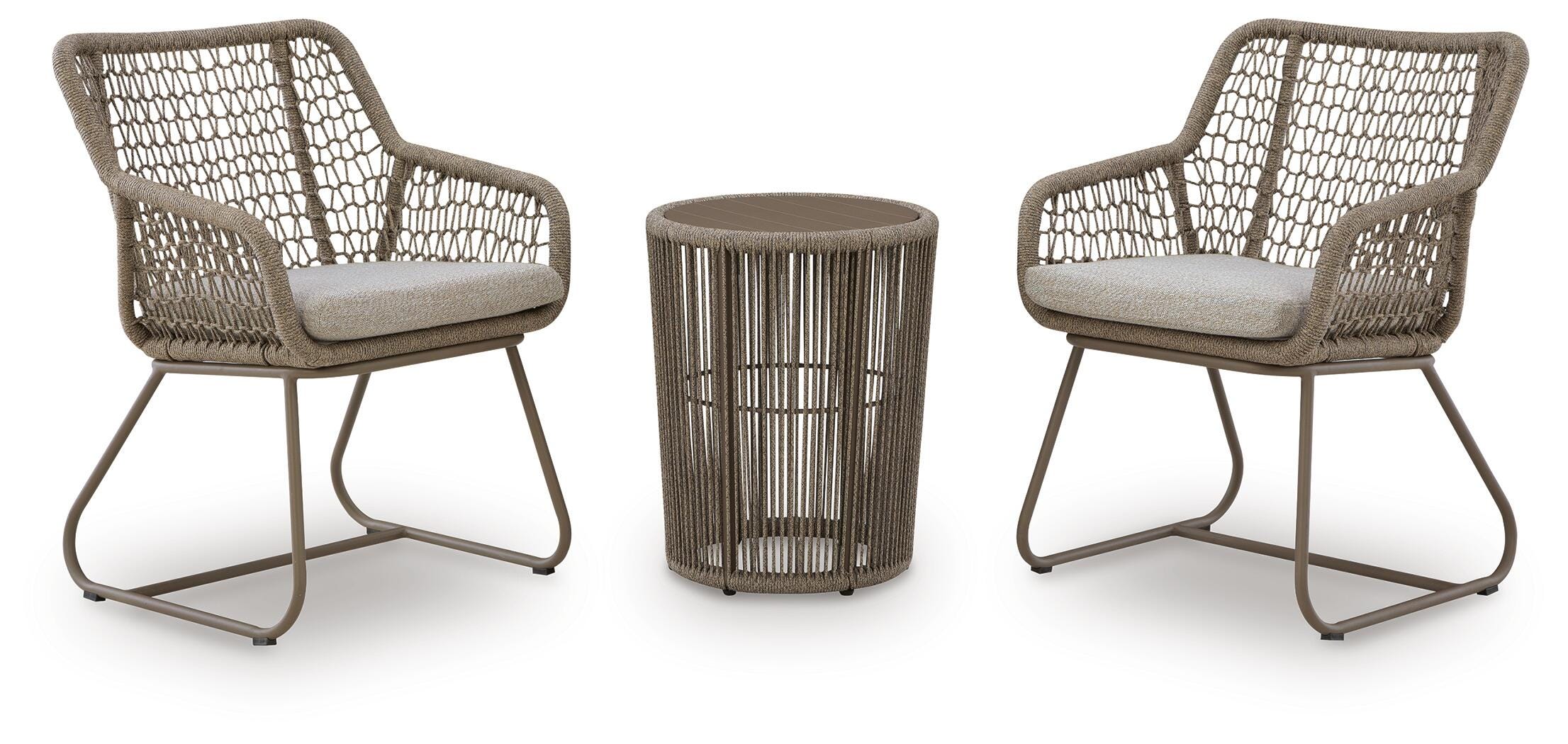 Majors Beach Outdoor Table and 2 Chairs - Luxury Home Furniture (MI)