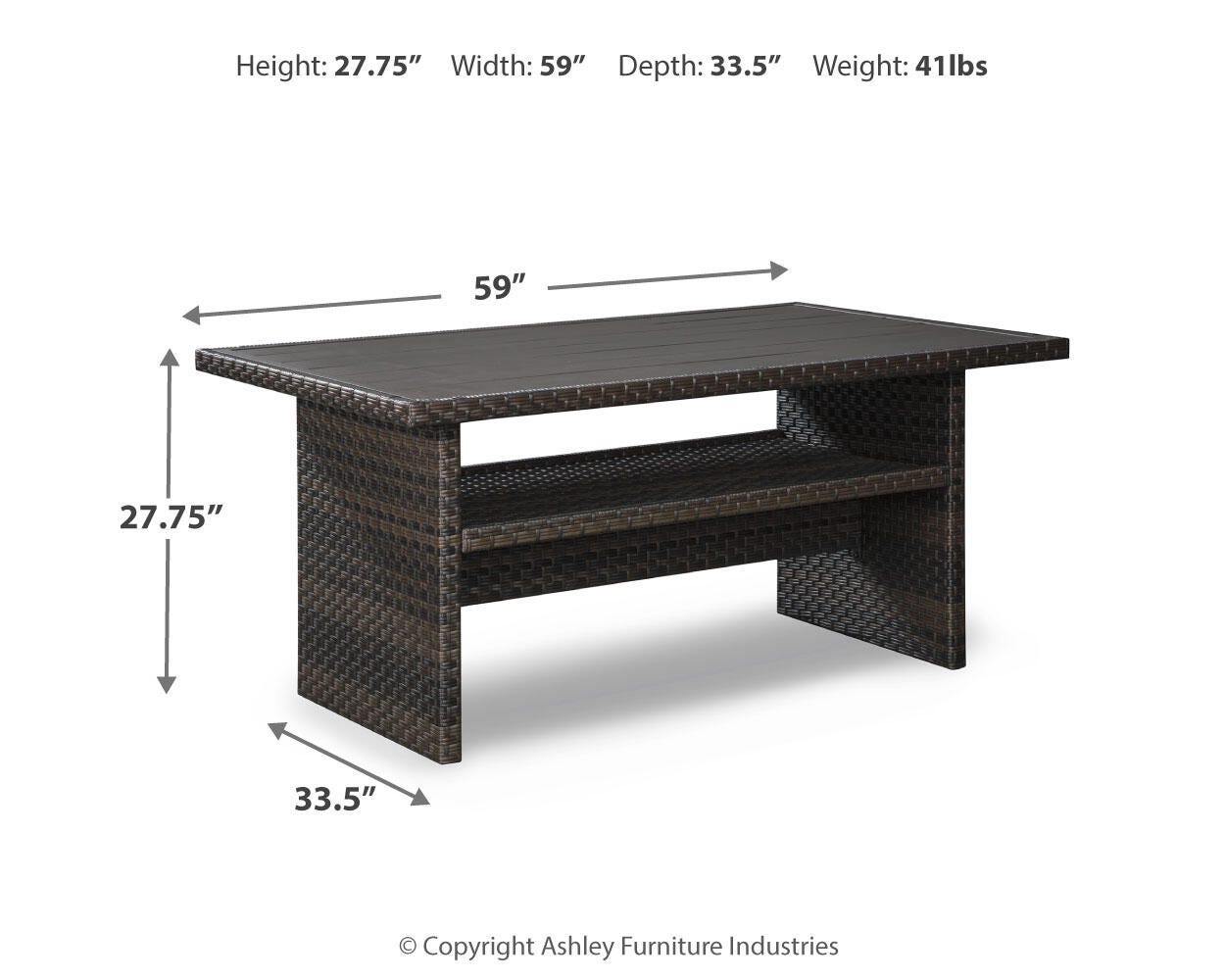Easy Isle Multi-Use Table - Luxury Home Furniture (MI)