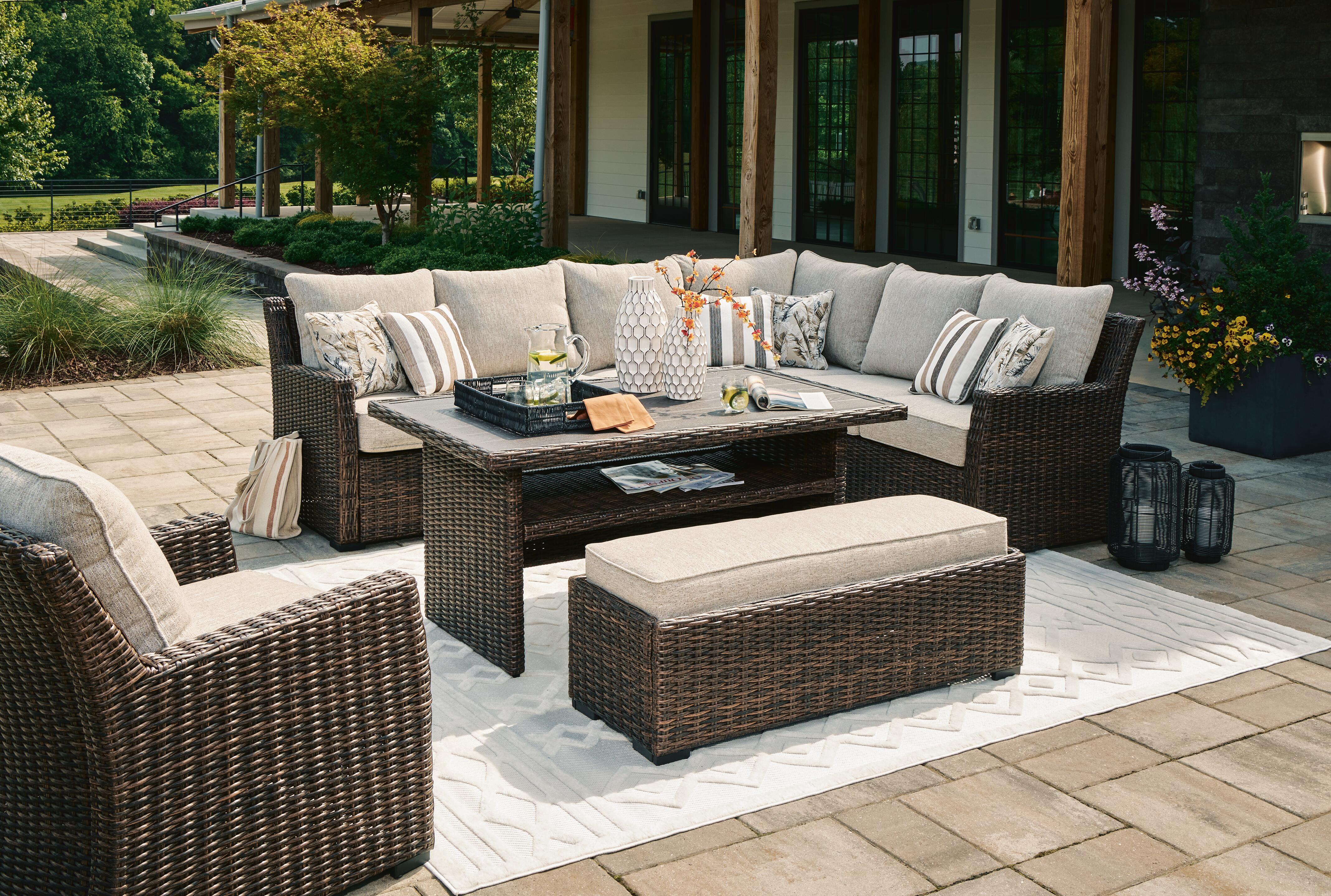 Brook Ranch Outdoor Package - Luxury Home Furniture (MI)