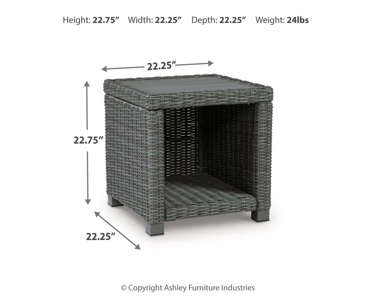 Elite Park Outdoor Occasional Table Set - Luxury Home Furniture (MI)