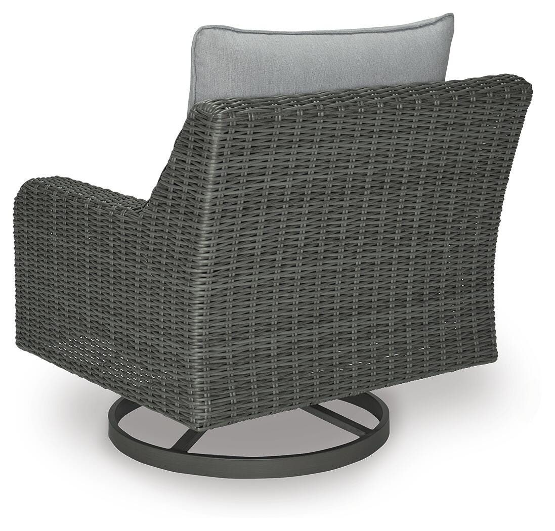 Elite Park Outdoor Swivel Lounge with Cushion - Luxury Home Furniture (MI)