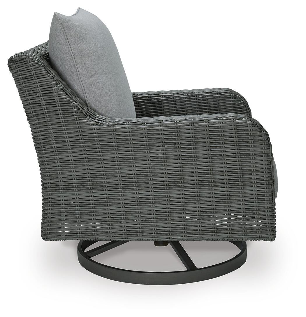 Elite Park Outdoor Swivel Lounge with Cushion - Luxury Home Furniture (MI)