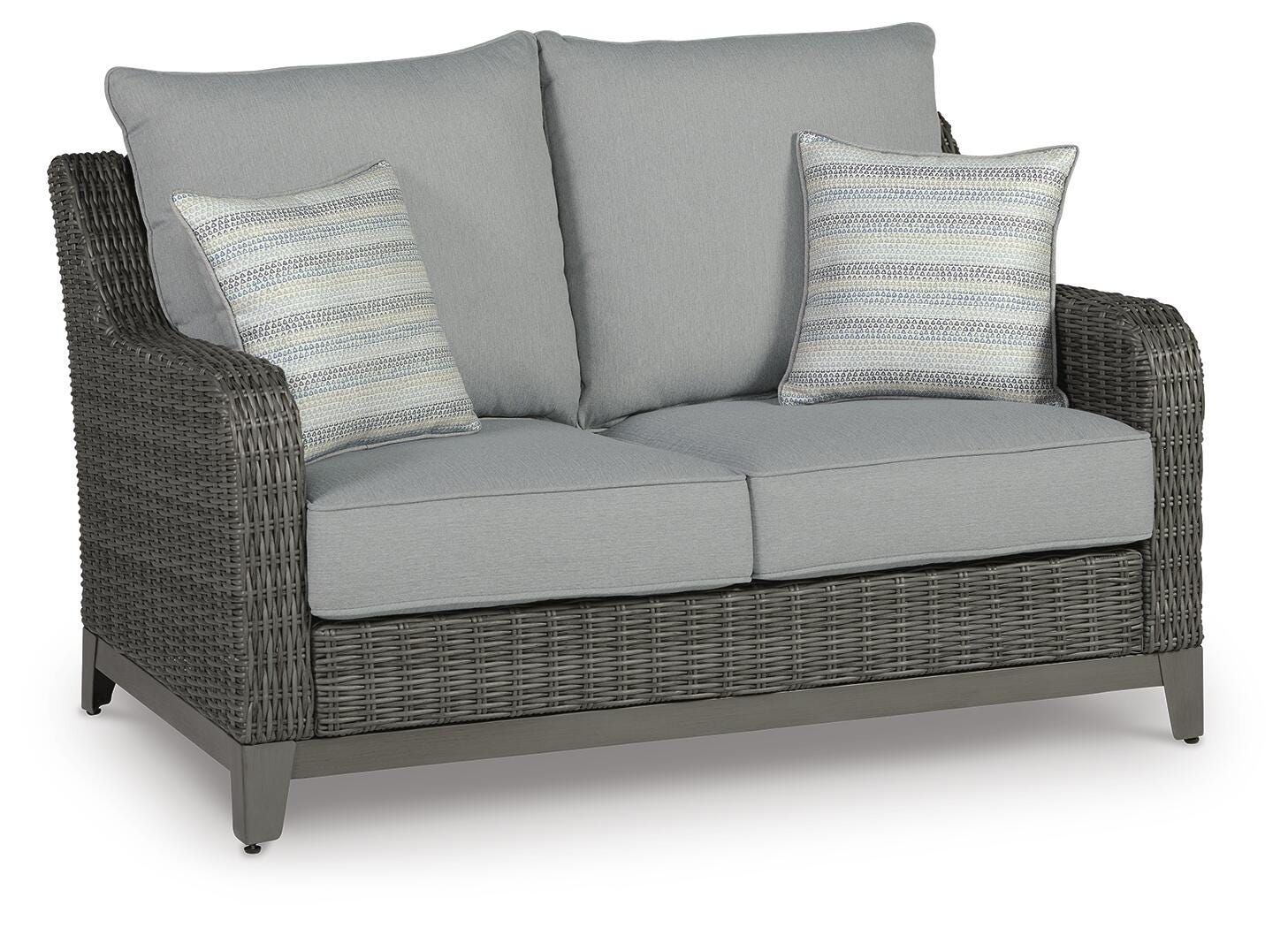 Elite Park Outdoor Loveseat with Cushion - Luxury Home Furniture (MI)