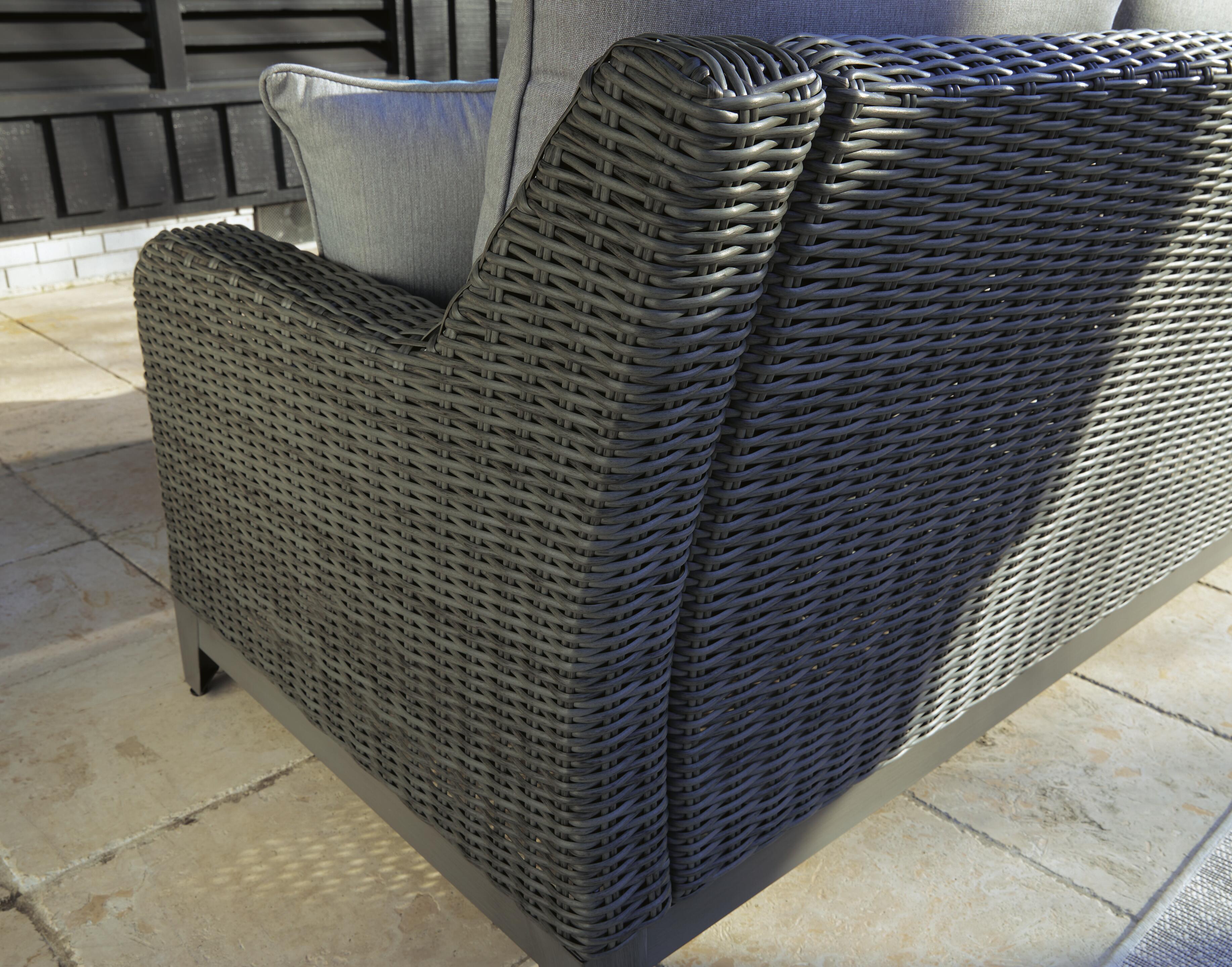 Elite Park Outdoor Loveseat with Cushion - Luxury Home Furniture (MI)
