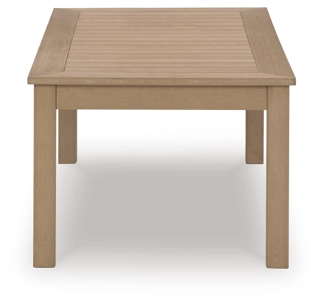 Hallow Creek Outdoor Coffee Table - Luxury Home Furniture (MI)