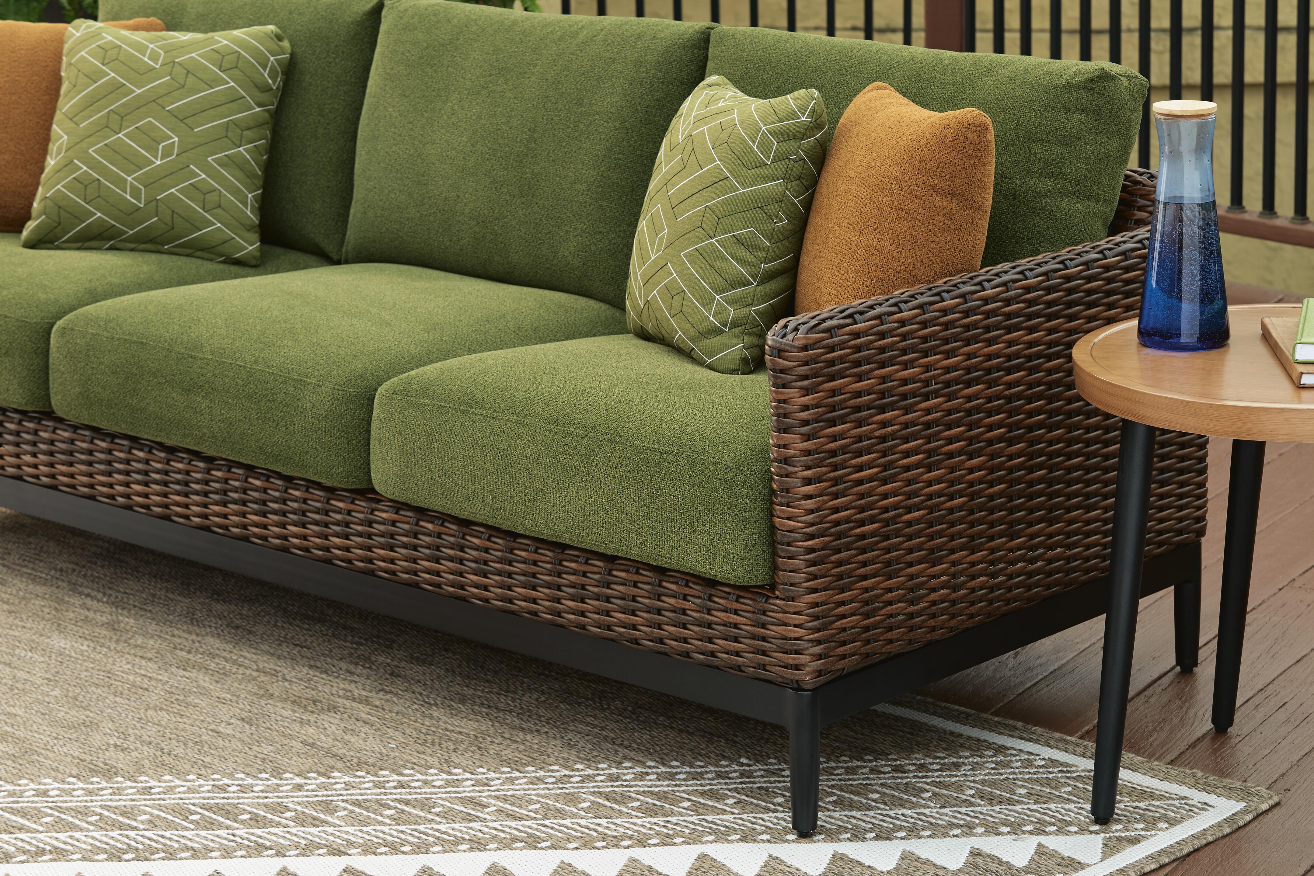 Horizon Hall Outdoor Sofa with Cushion - Luxury Home Furniture (MI)