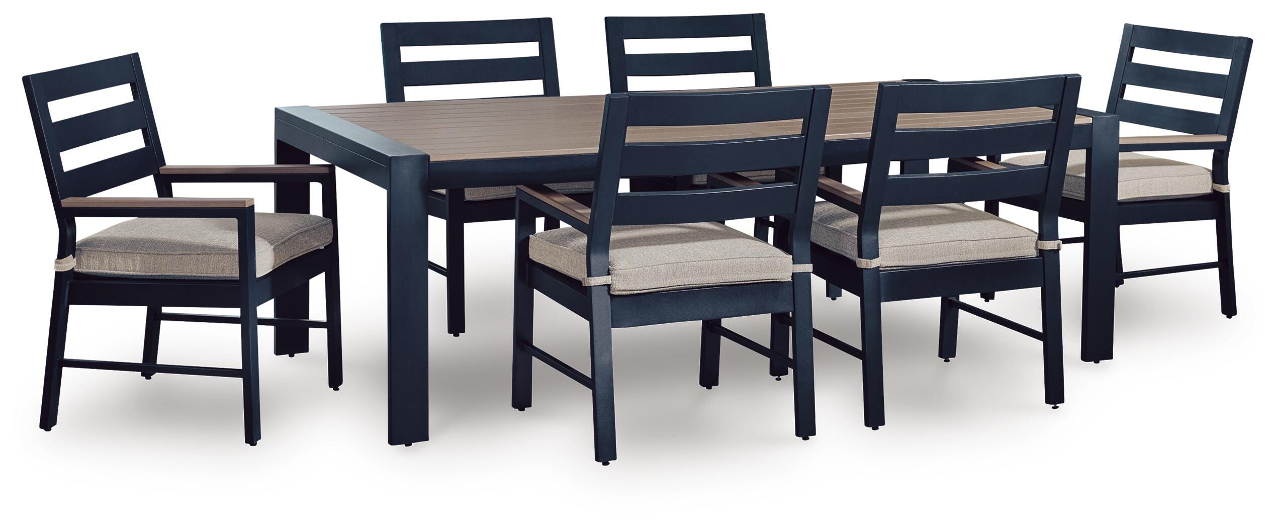 East Beach Outdoor Dining Set - Luxury Home Furniture (MI)