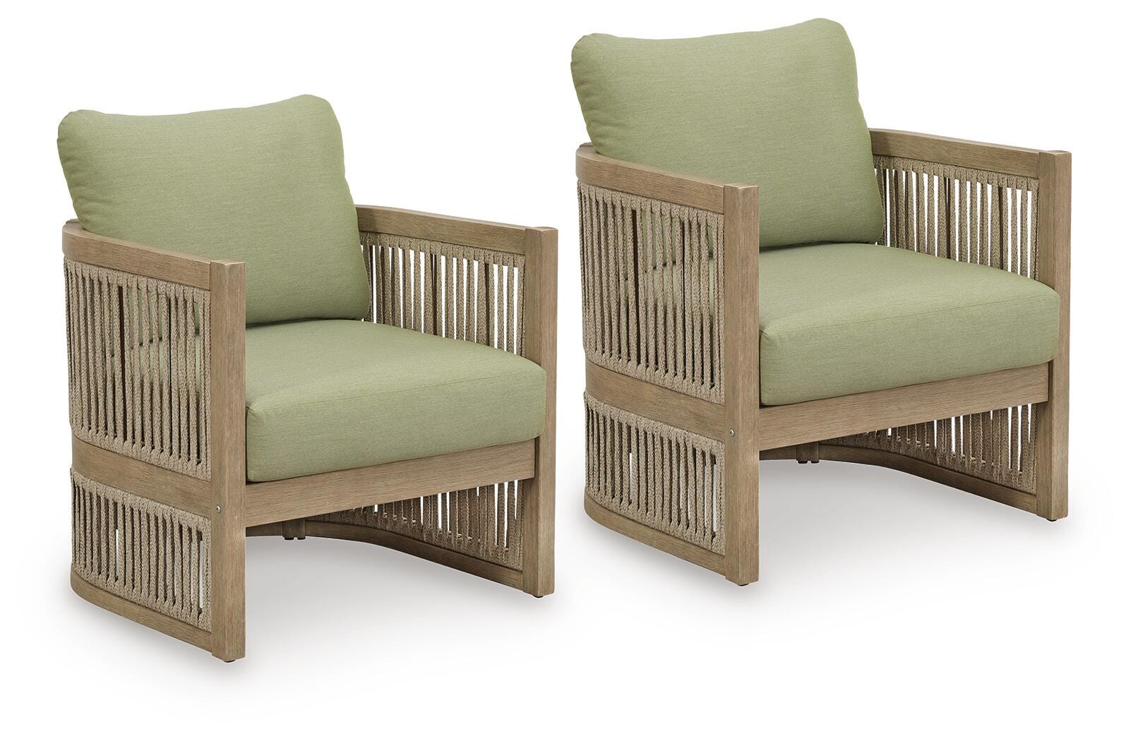 Serena Shores Outdoor Lounge Chair (Set of 2) - Luxury Home Furniture (MI)