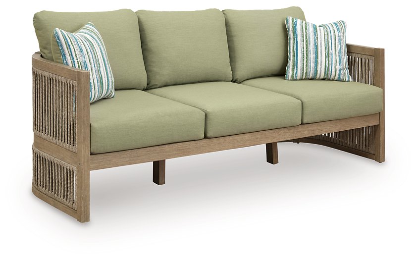 Serena Shores Outdoor Sofa with Cushion - Luxury Home Furniture (MI)