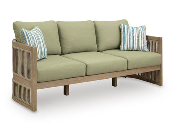 Serena Shores Outdoor Sofa with Cushion - Luxury Home Furniture (MI)