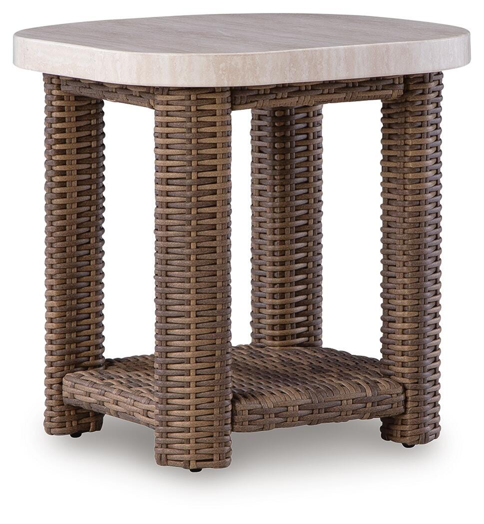 Dolan Creek Outdoor End Table - Luxury Home Furniture (MI)