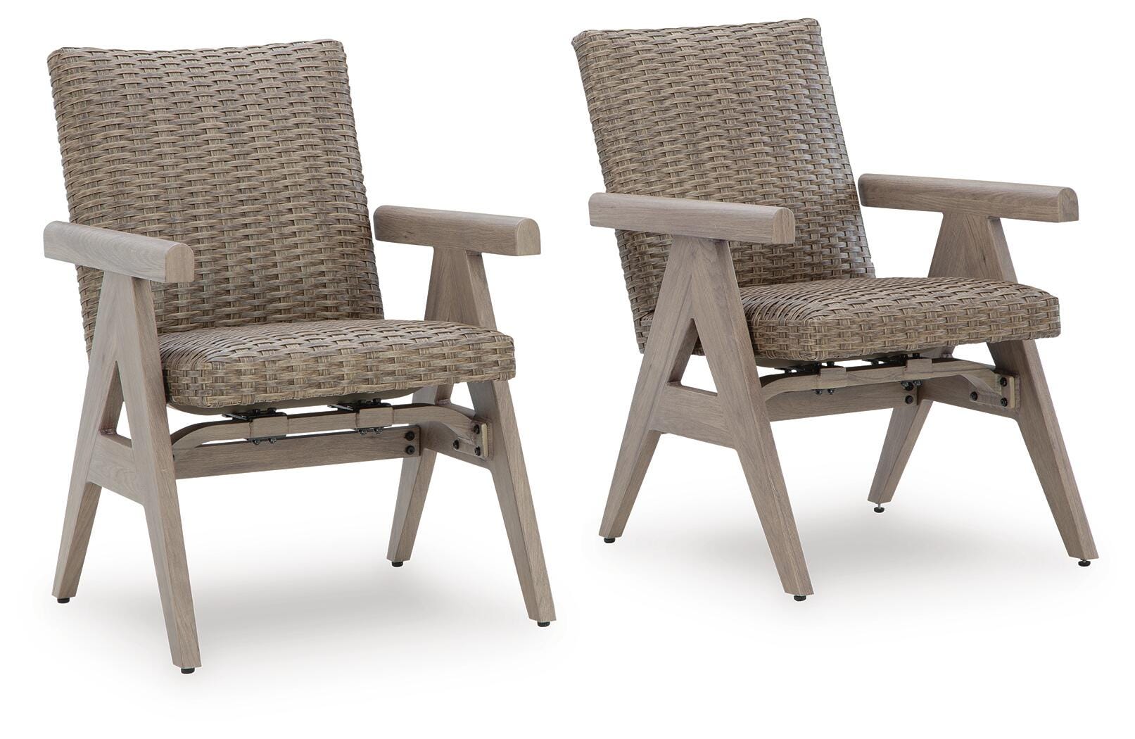 Cliff Trails Outdoor Rocking Arm Chair (Set of 2) - Luxury Home Furniture (MI)