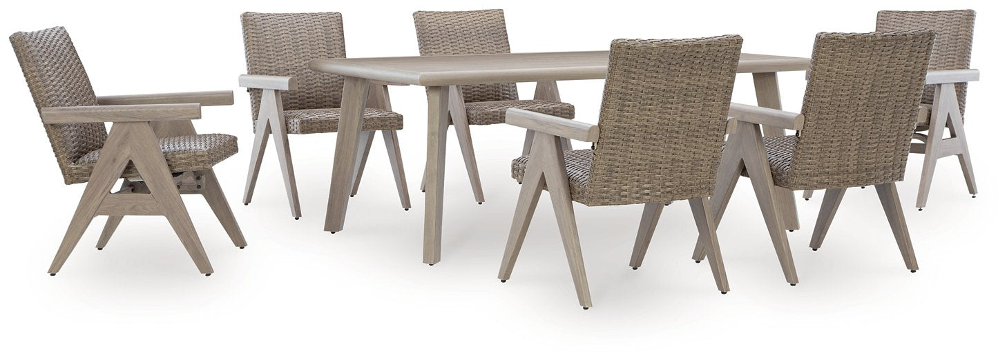 Cliff Trails Outdoor Dining Package - Luxury Home Furniture (MI)