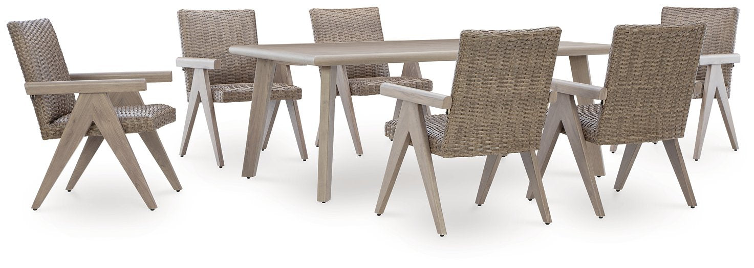 Cliff Trails Outdoor Dining Package - Luxury Home Furniture (MI)
